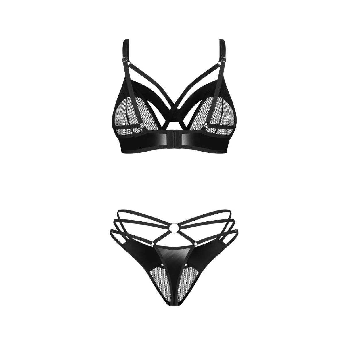 Obsessive – Dominna 2-pcs Lingerie Set – Black