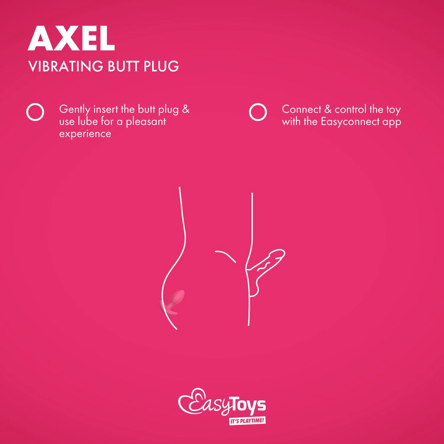 EasyConnect - Vibrerende Buttplug Axel app gestuurd