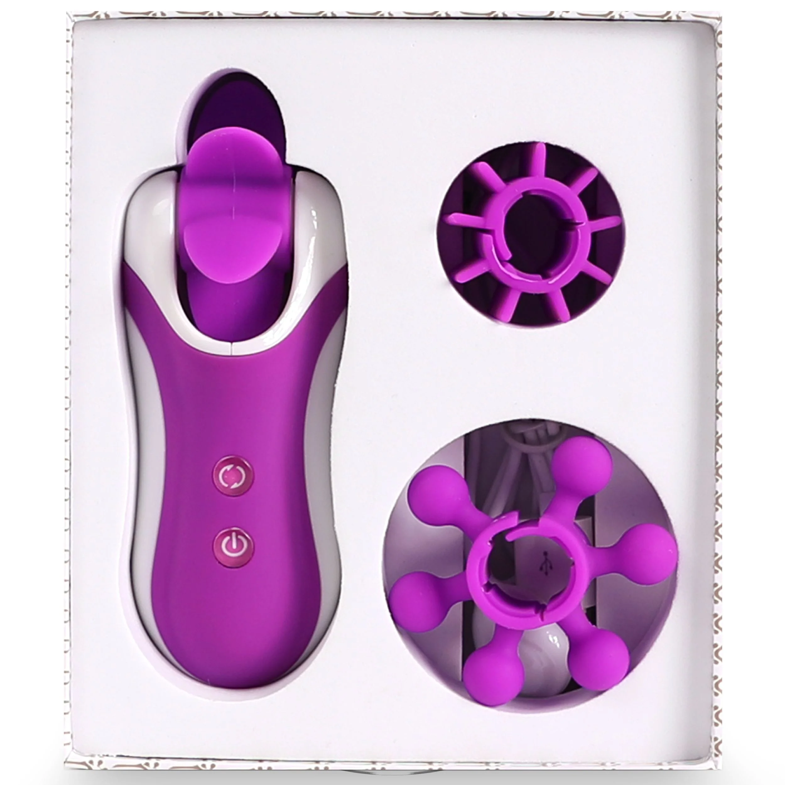 FeelzToys - Clitella Oral Clitorale Stimulator - Paars