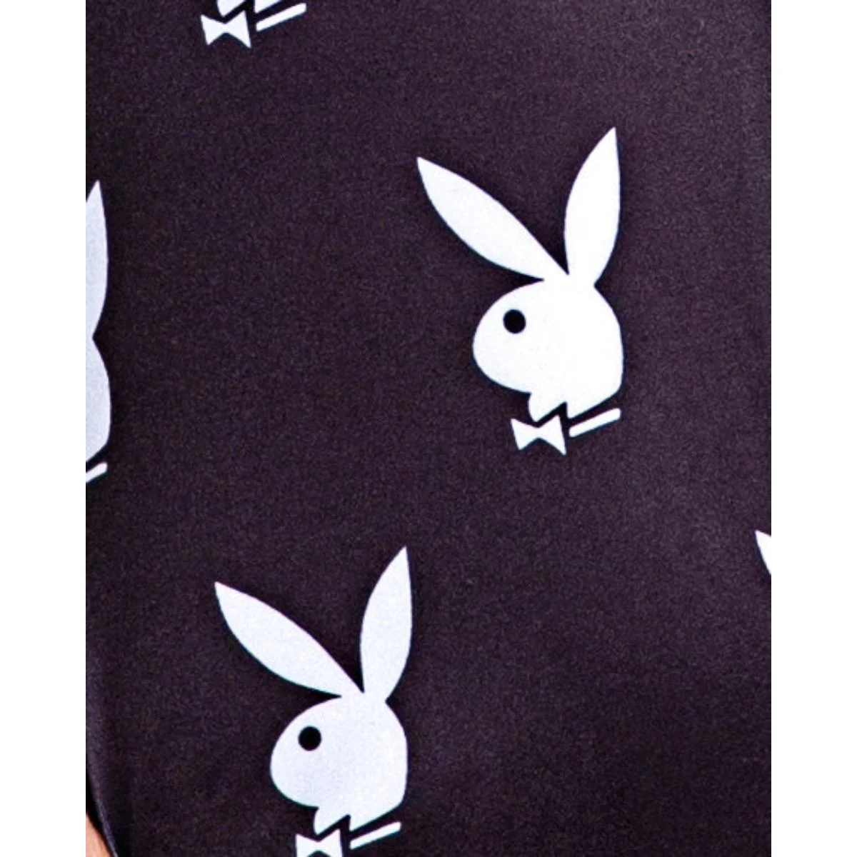 Playboy Lingerie - Slumber Bunny Onesie - Zwart