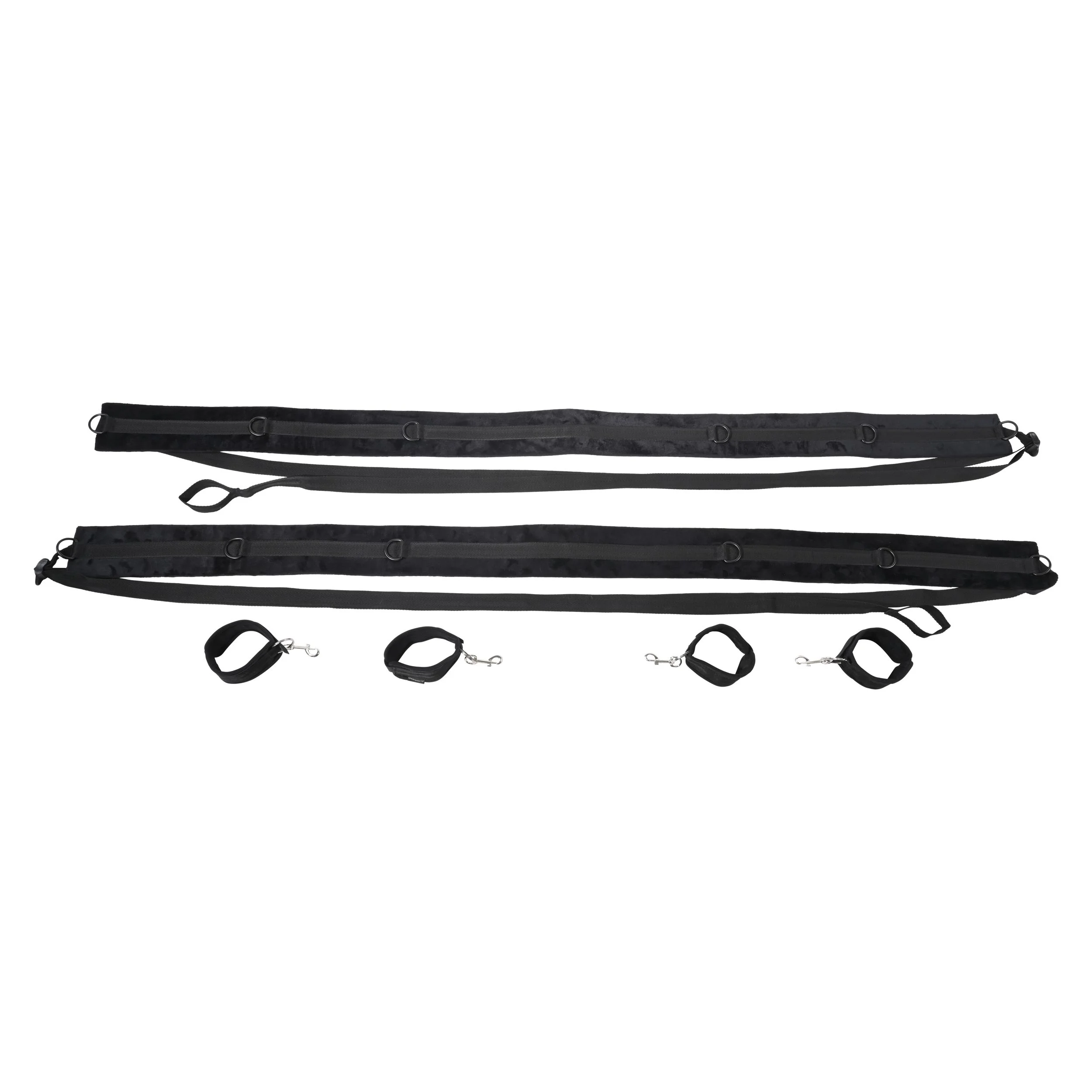 SPORTSHEETS – No Matter Where Bondage Restraint System – Zwart