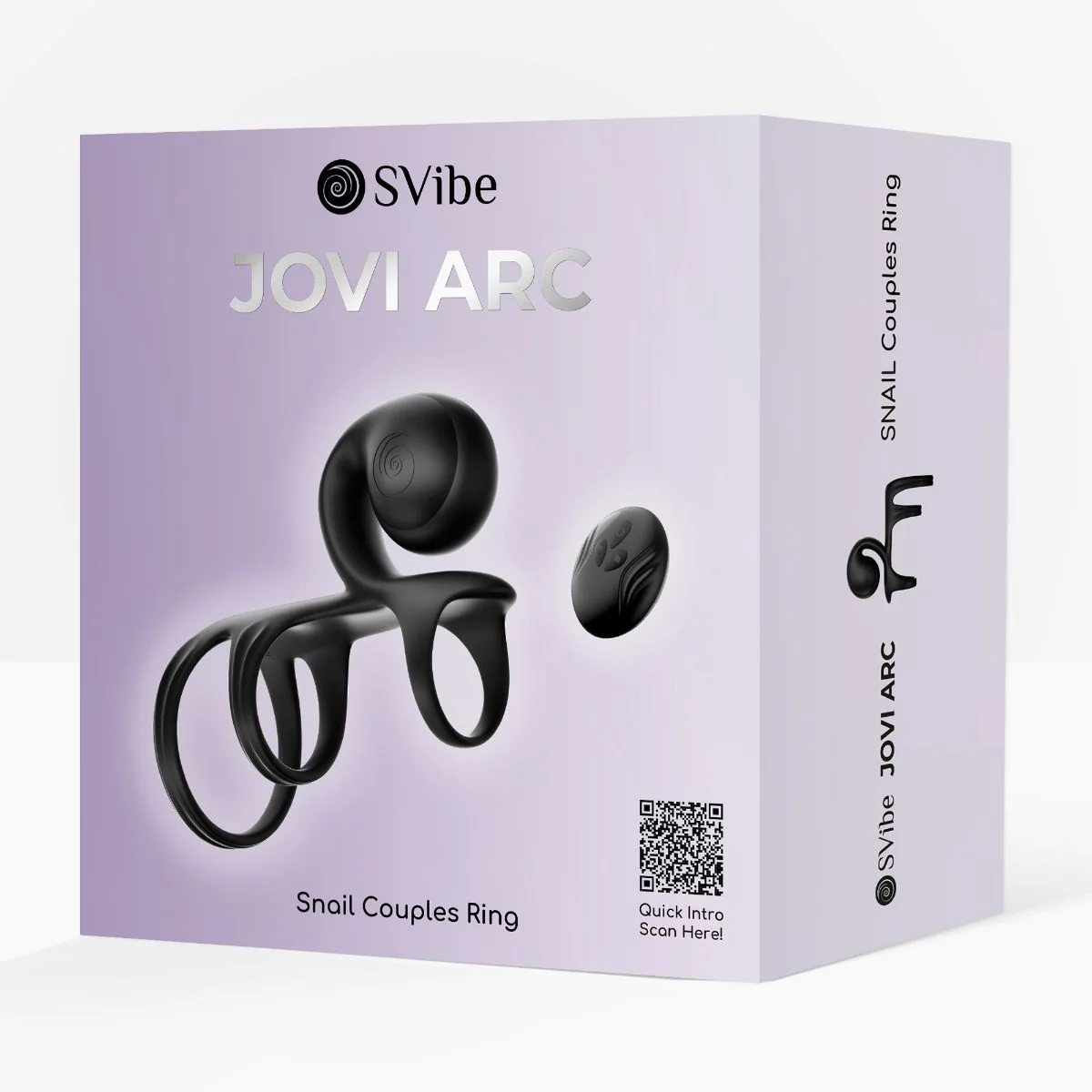 SVibe - Jovi Arc Couples Ring - Zwart