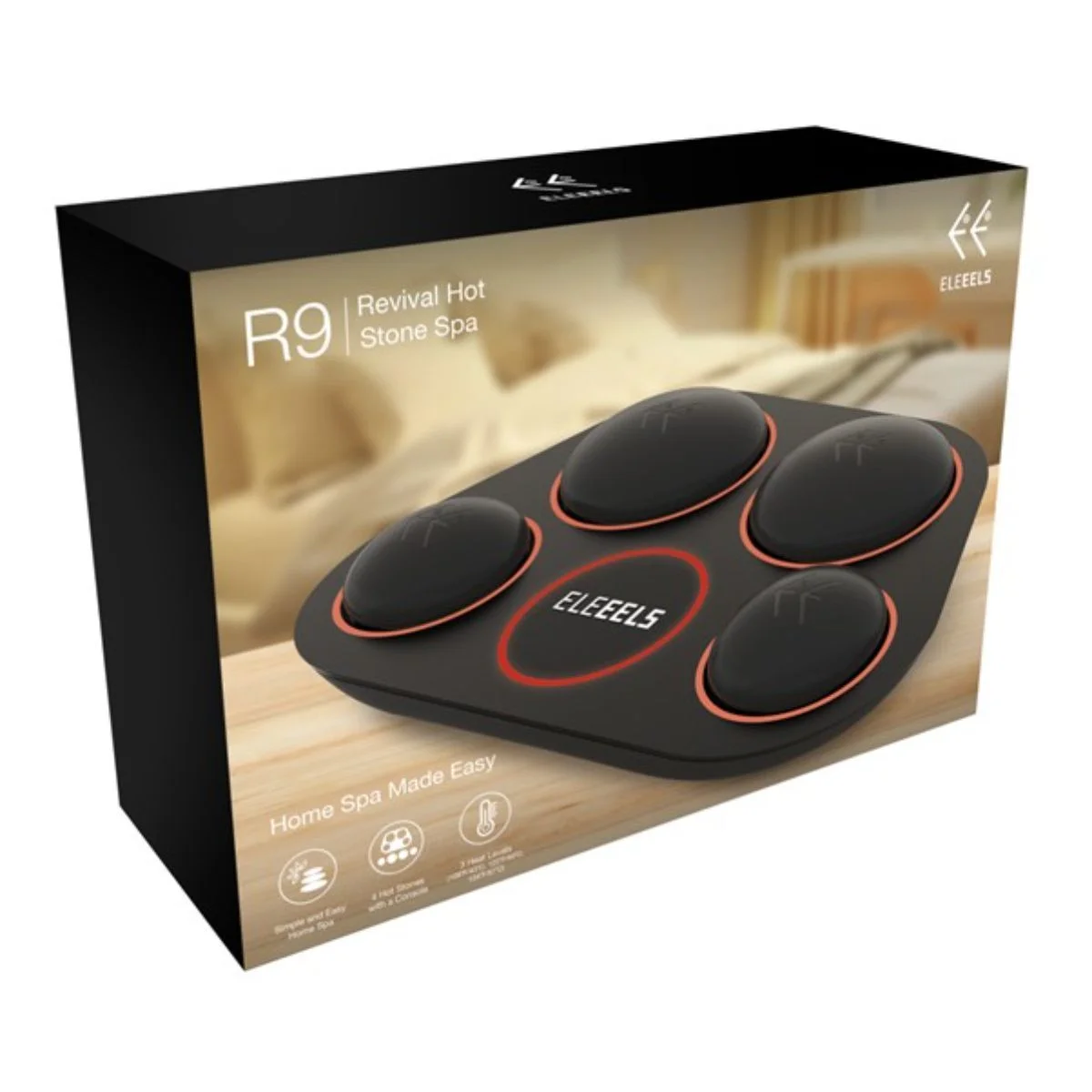 ELEEELS - R9 Revival Hot Stone Spa - 3 Warmtestanden