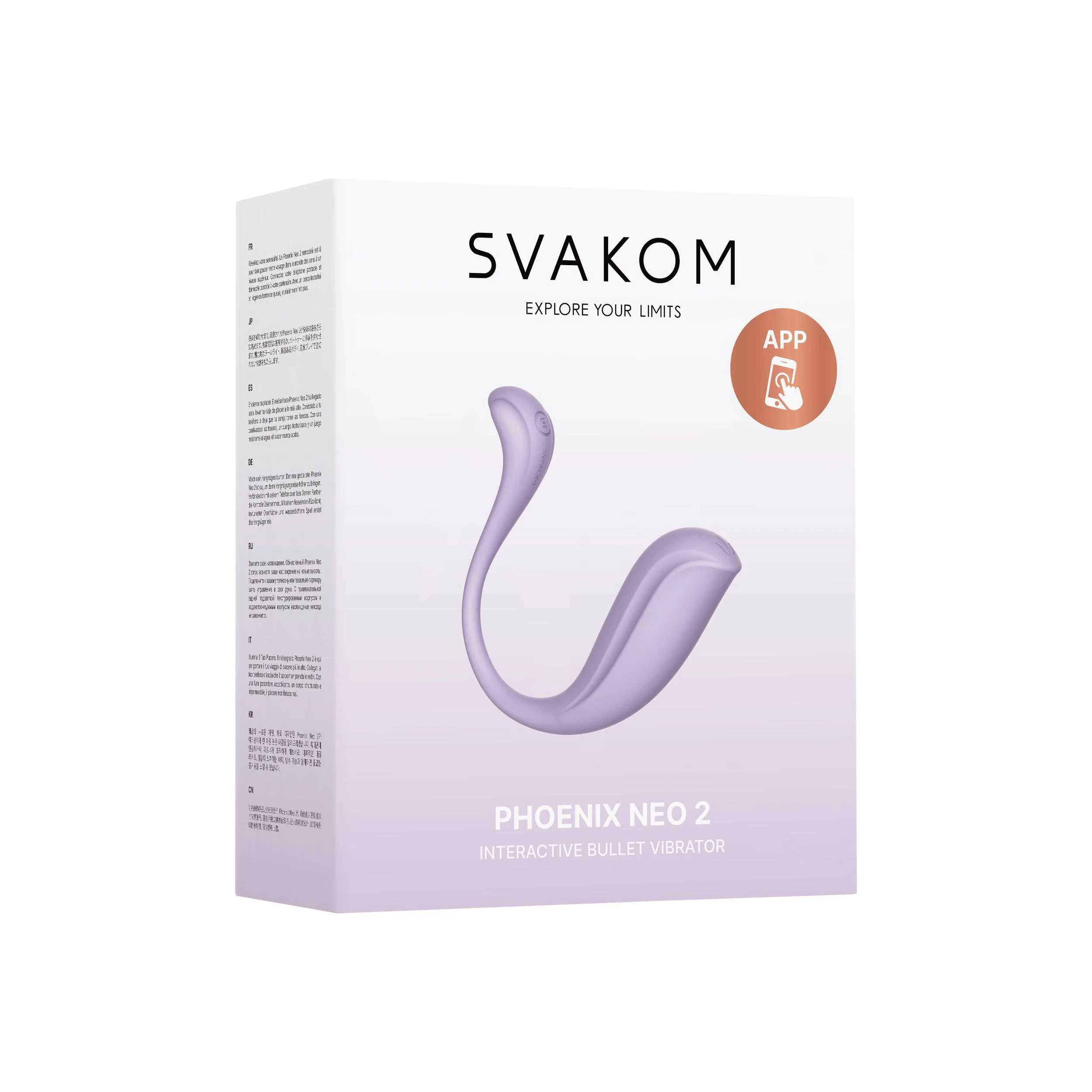 Svakom - Phoenix Neo 2 Bullet Vibrator - Lavender