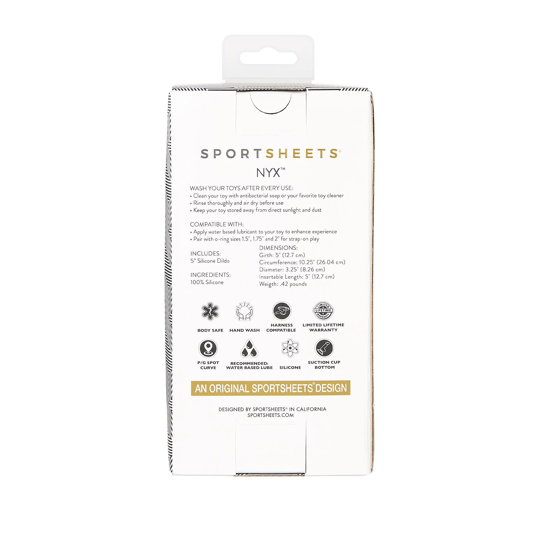 Sportsheets - Nexus Nyx Dildo Koraal