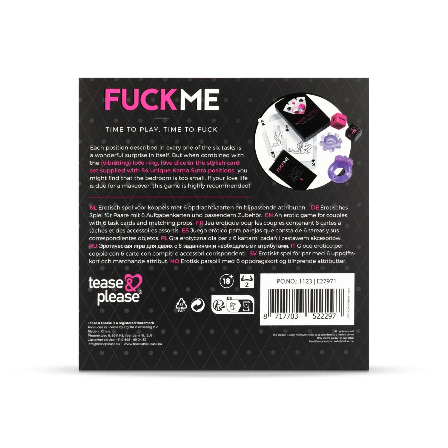 Tease & Please - Fuck Me Spel