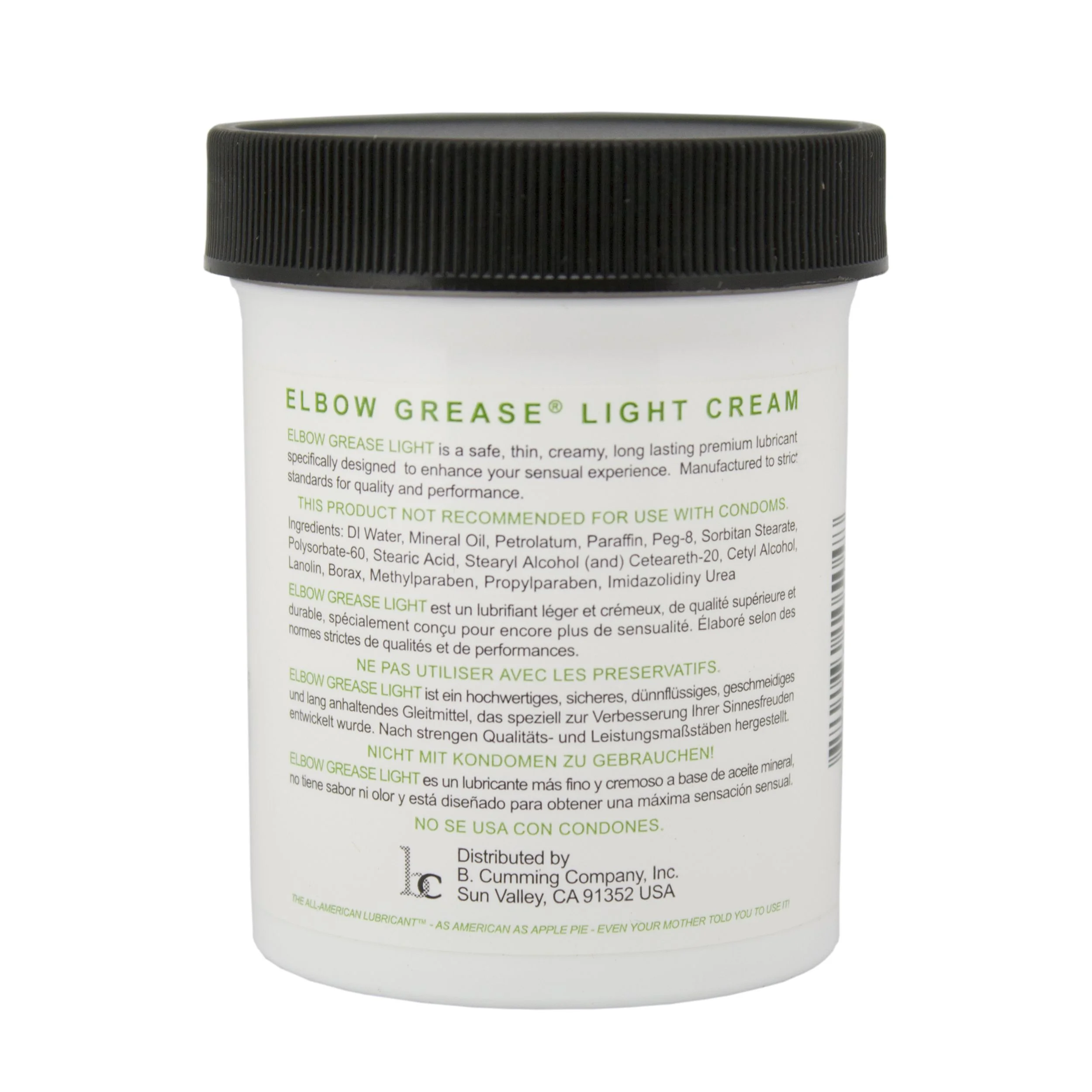 Elbow Grease – LIGHT CREAM Glijcrème – 118 ml