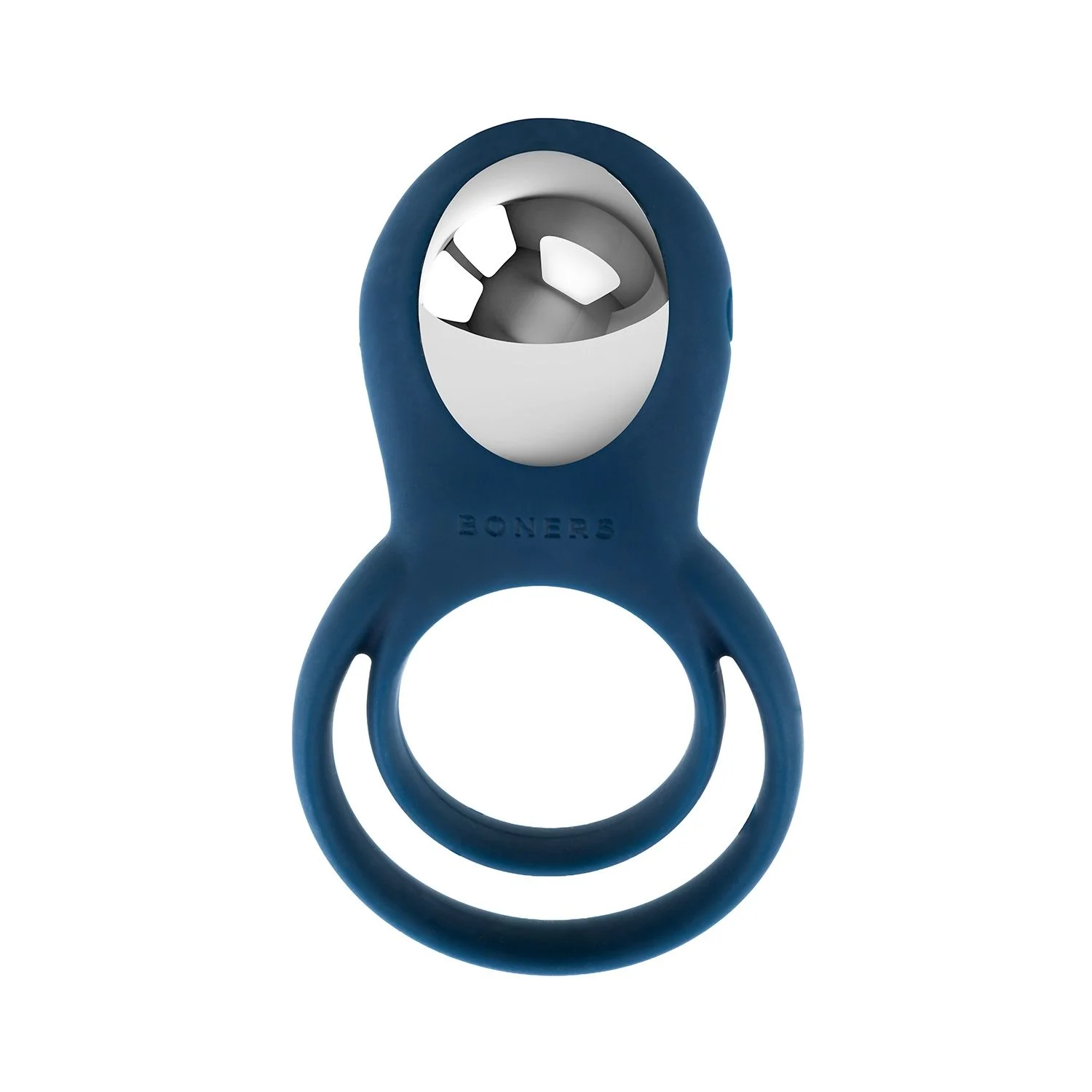Boners - Vibrerende Cockring voor Koppels - Blauw