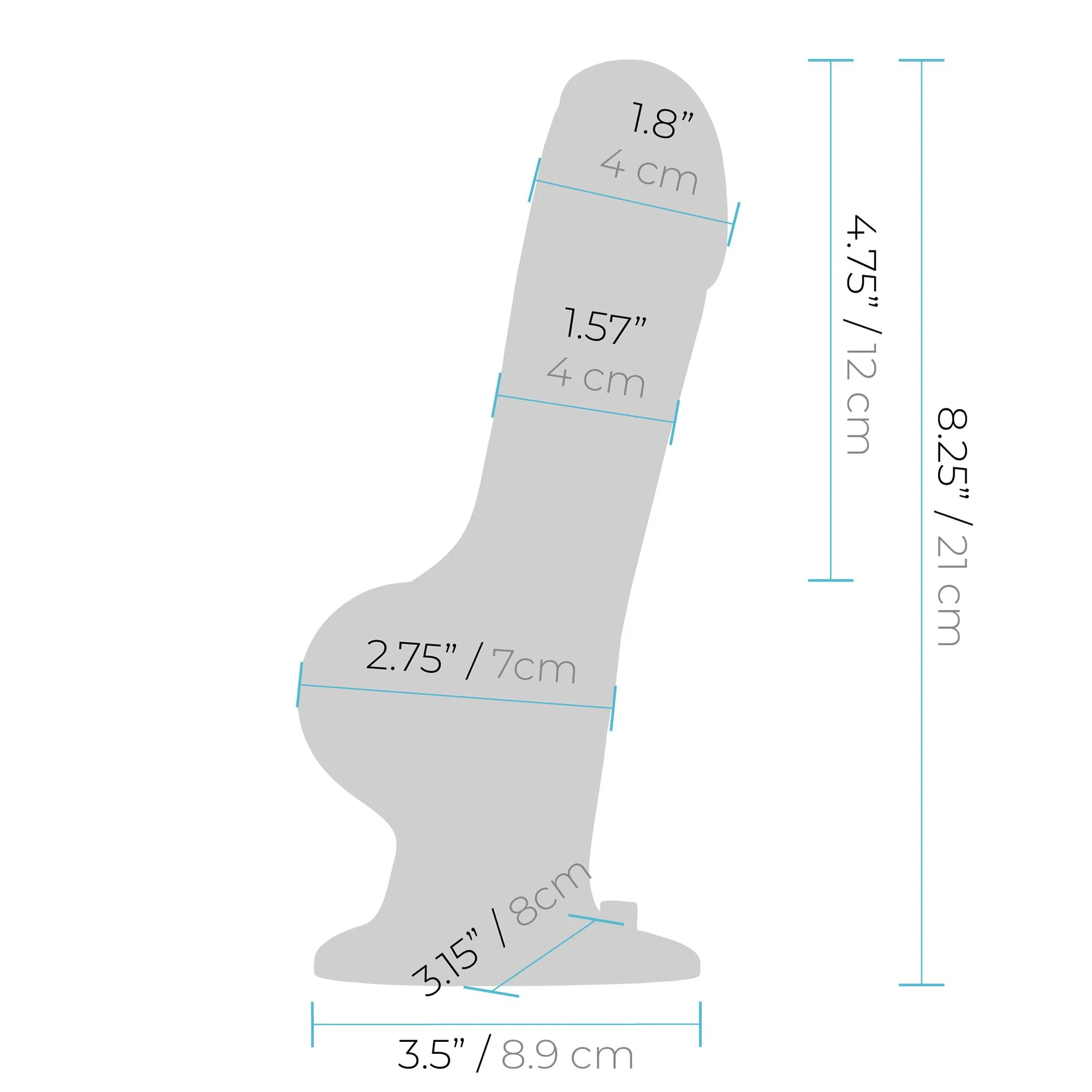 Pegasus - 8? Remote Control Realistic Silicone Dildo with Balls and Harness