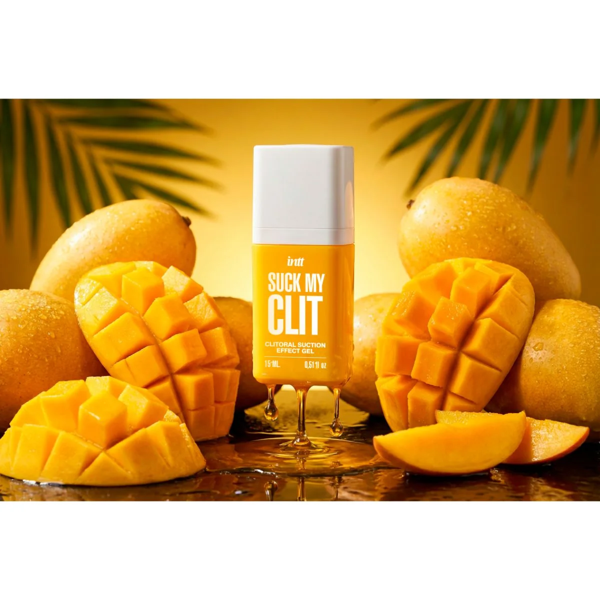 INTT - Suck My Clit Gel Tropical Mango - 15ml