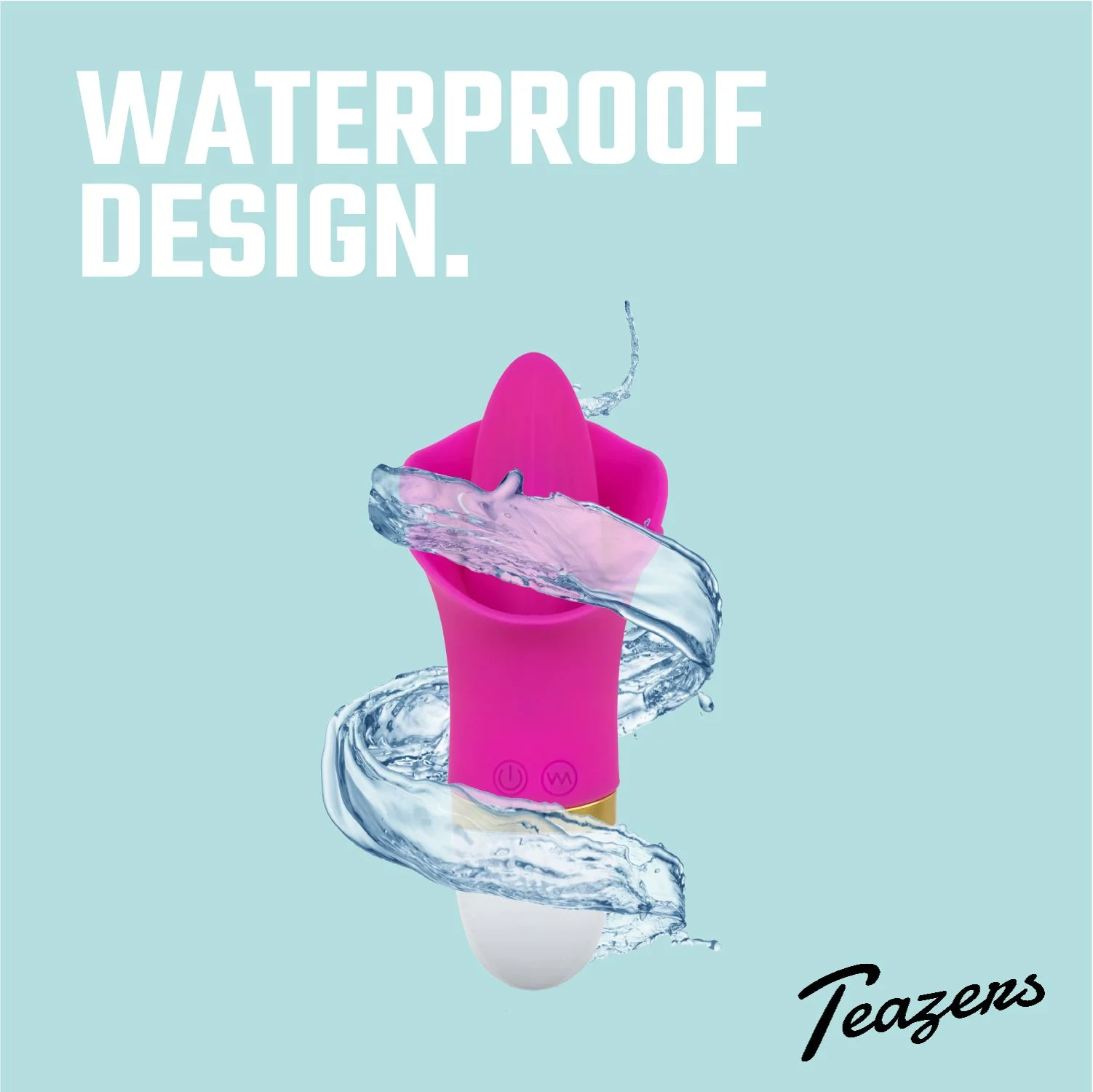 Teazers – Flower Touch Clitoris Vibrator – Roze