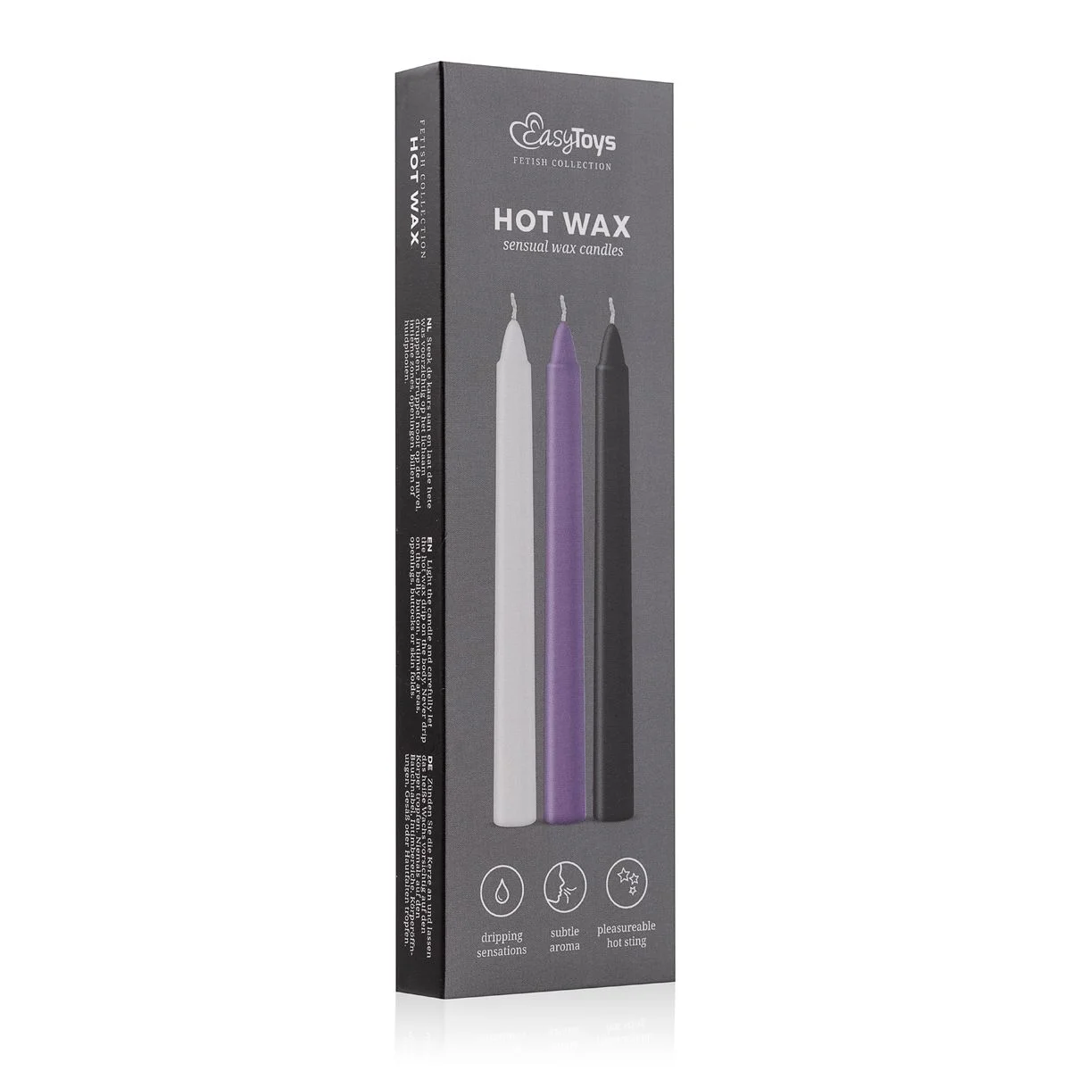 Fetish - Hot Wax SM Kaarsen - 3 stuks