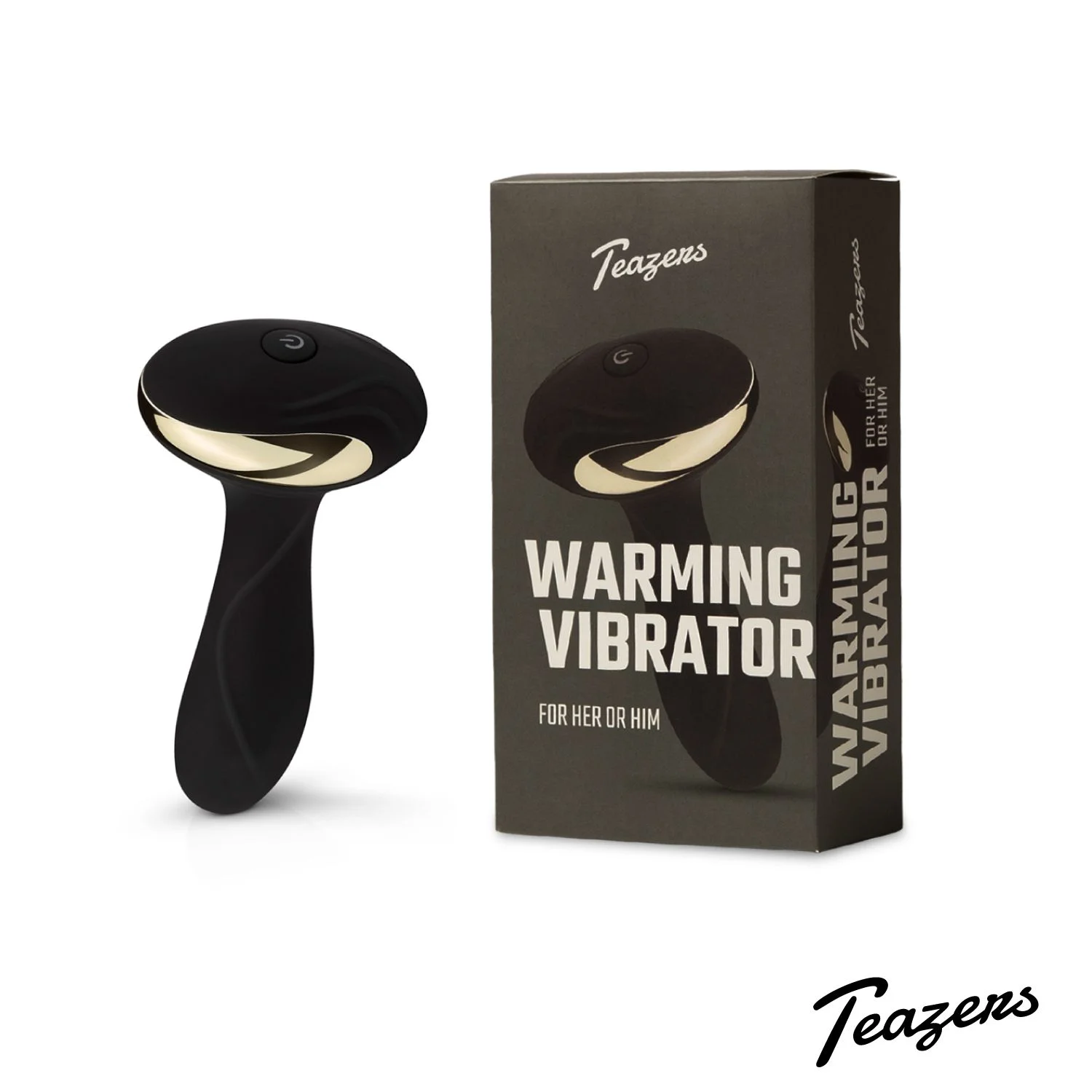 Teazers – Heat Of The Moment Buttplug Vibrator – Zwart