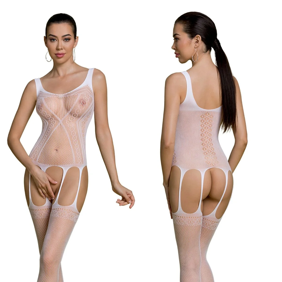 ECO Passion - BS007 Bodystocking - Wit