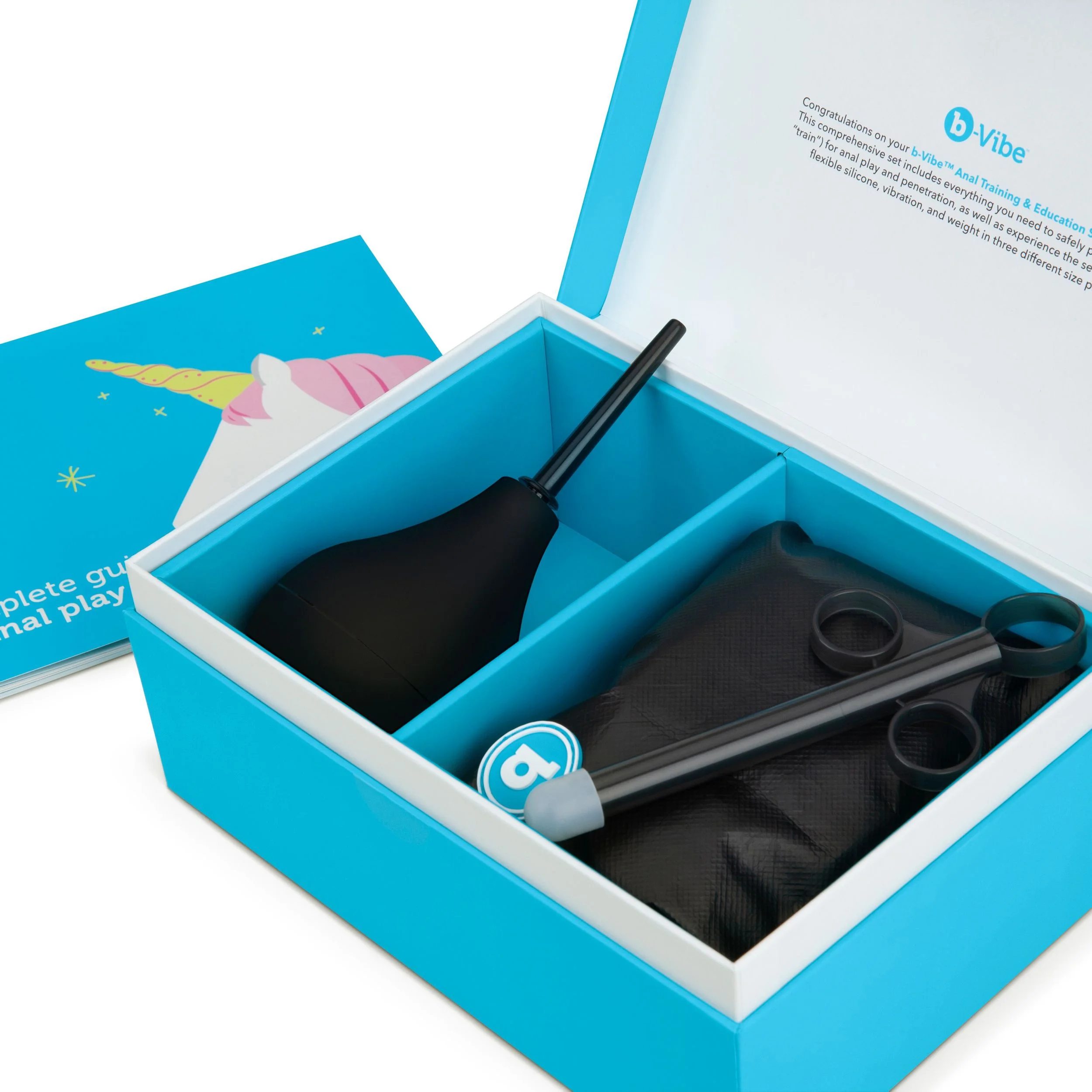 B-Vibe - Anaal Training & Educatie Set Blauw