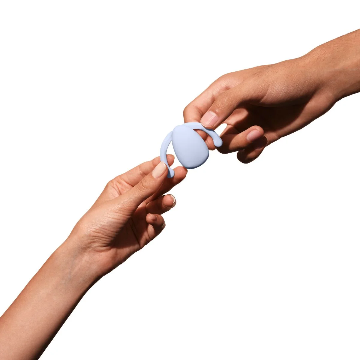 Dame Products - Eva II Hands-Free Vibrator - Lichtblauw