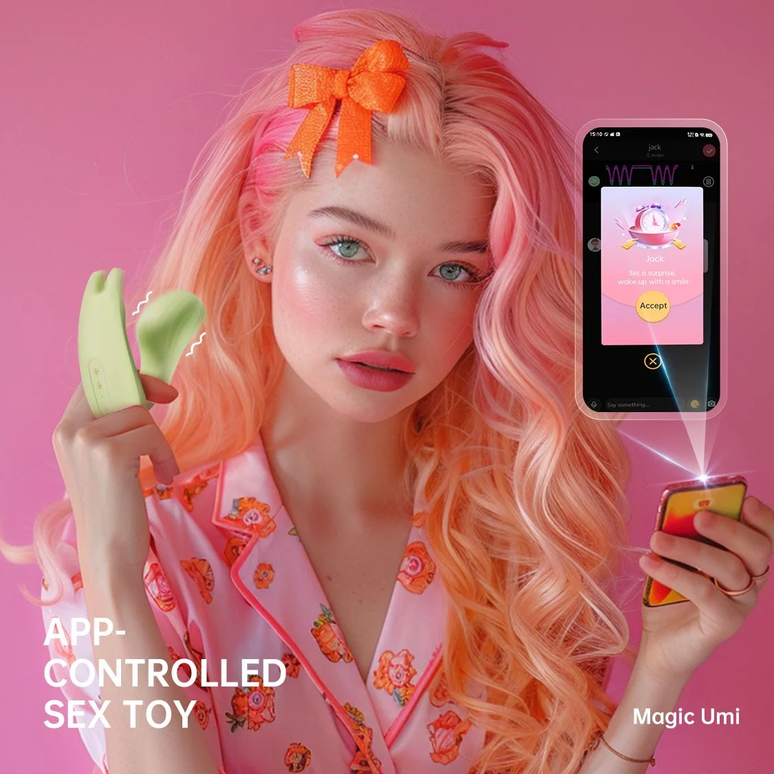 Magic Motion - Umi Smart Wearable Vibrator - Groen