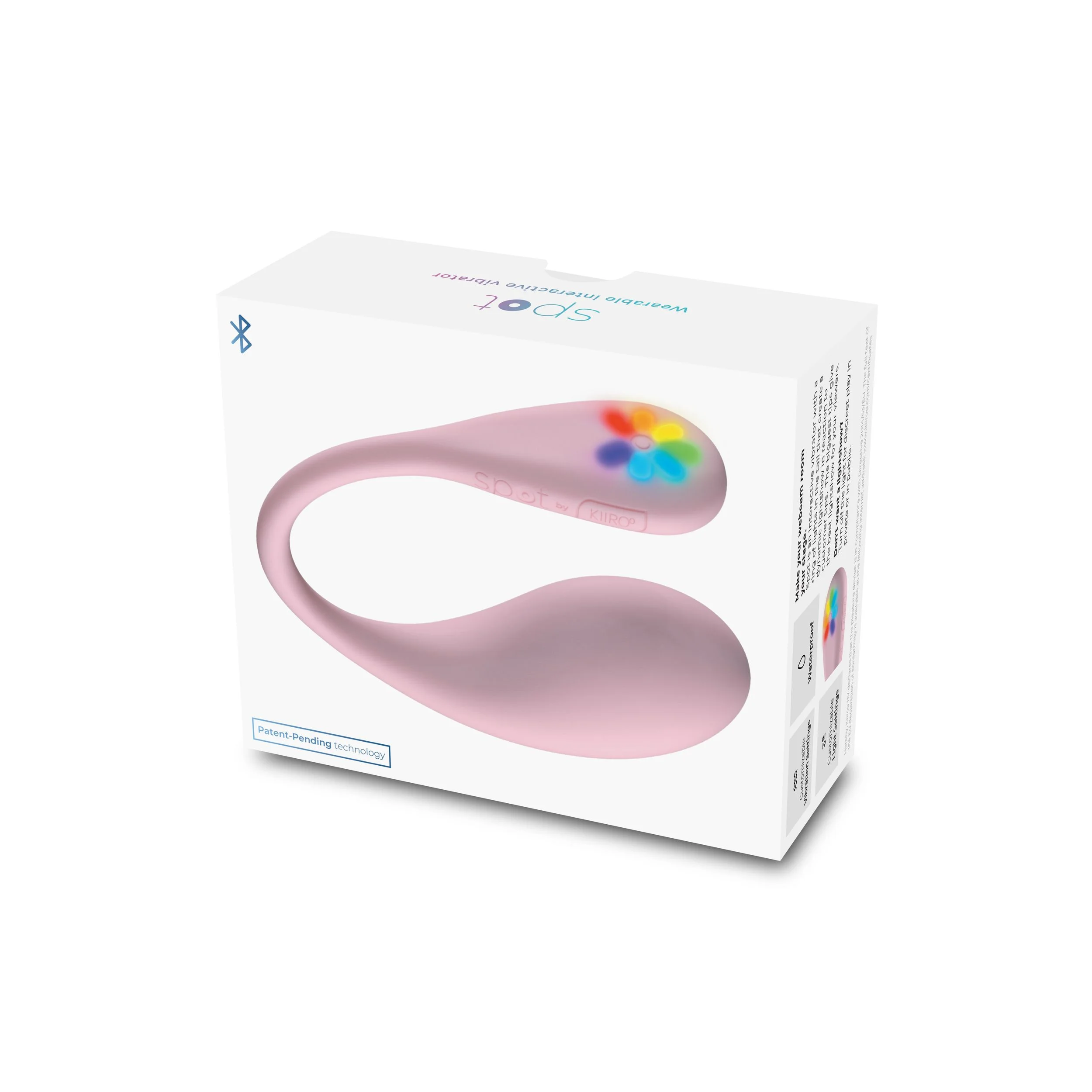 Kiiroo - Spot Draagbaar Vibrerend Eitje - Roze