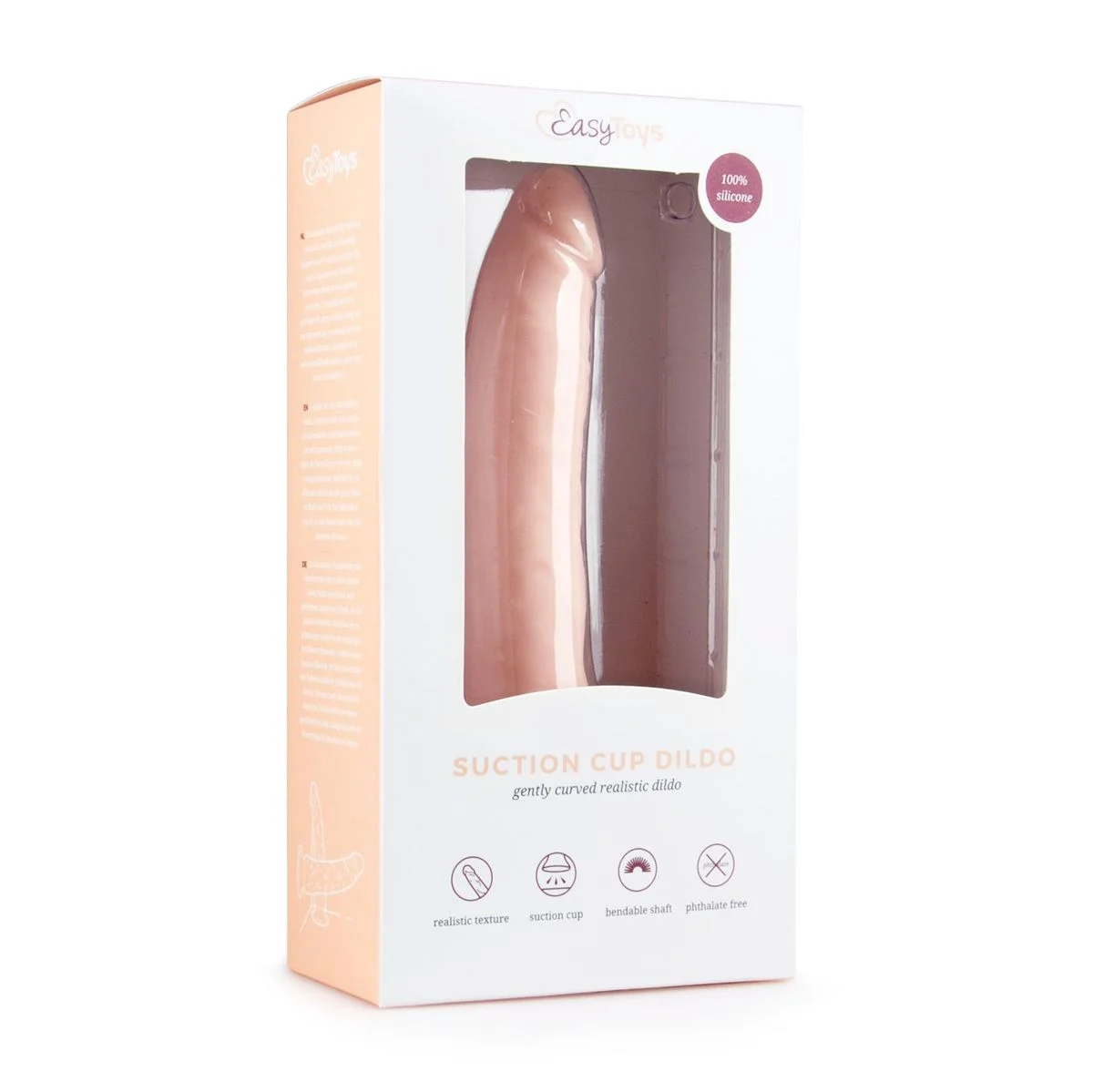 Realistische Dildo Met Zuignap - 21 cm