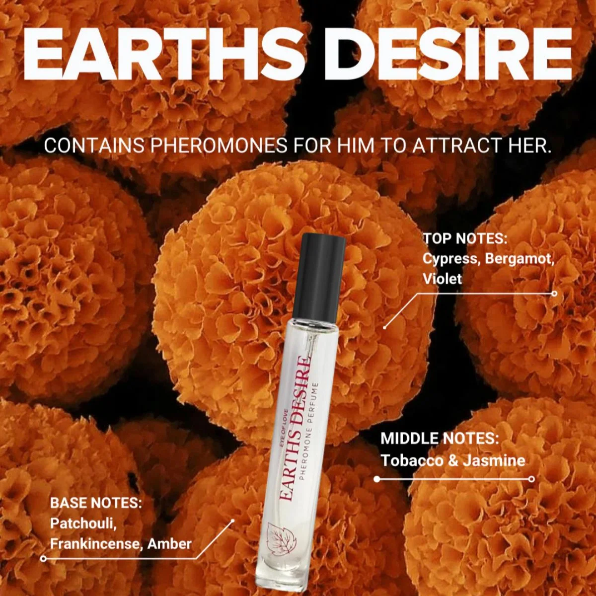 Eye of Love - Earth’s Desire Pheromone Parfum - 10ml