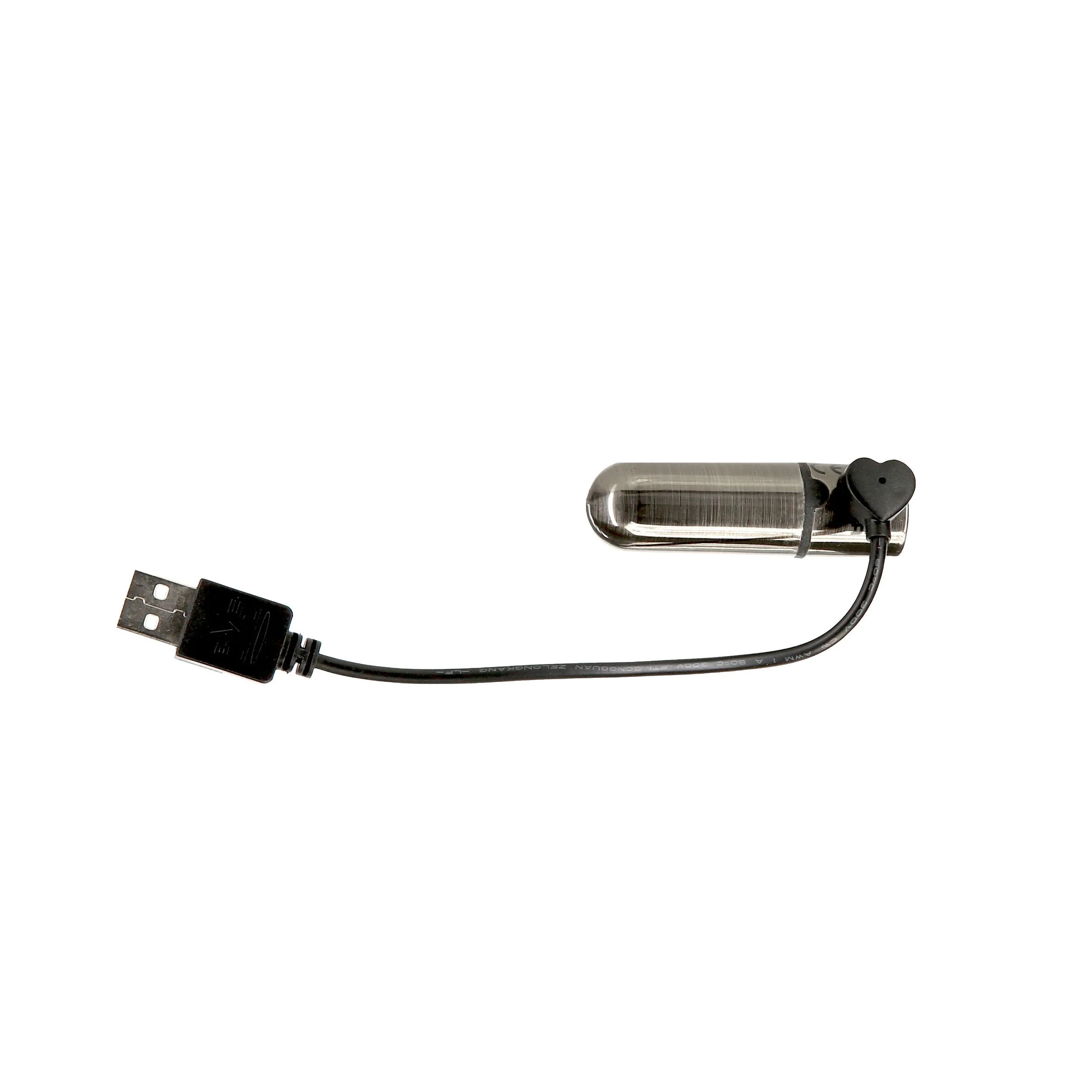 PowerBullet - First Class Mini Bulllet met Kristal 9 Standen Gun Metal