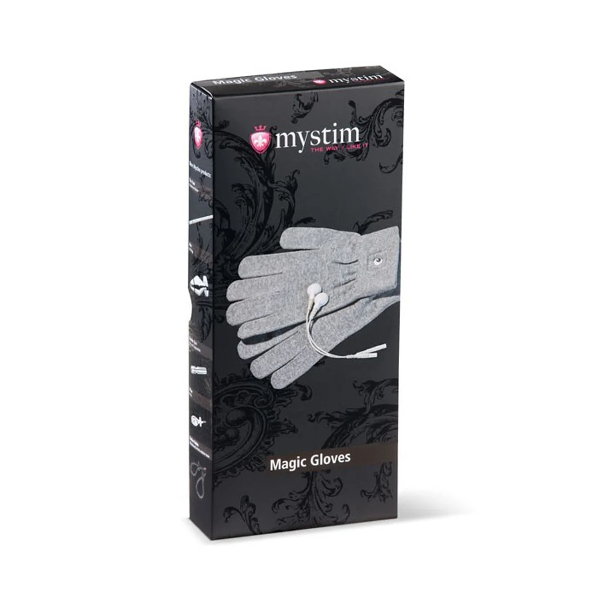 MYSTIM – Magic Gloves Elektro Massagehandschoenen – Black
