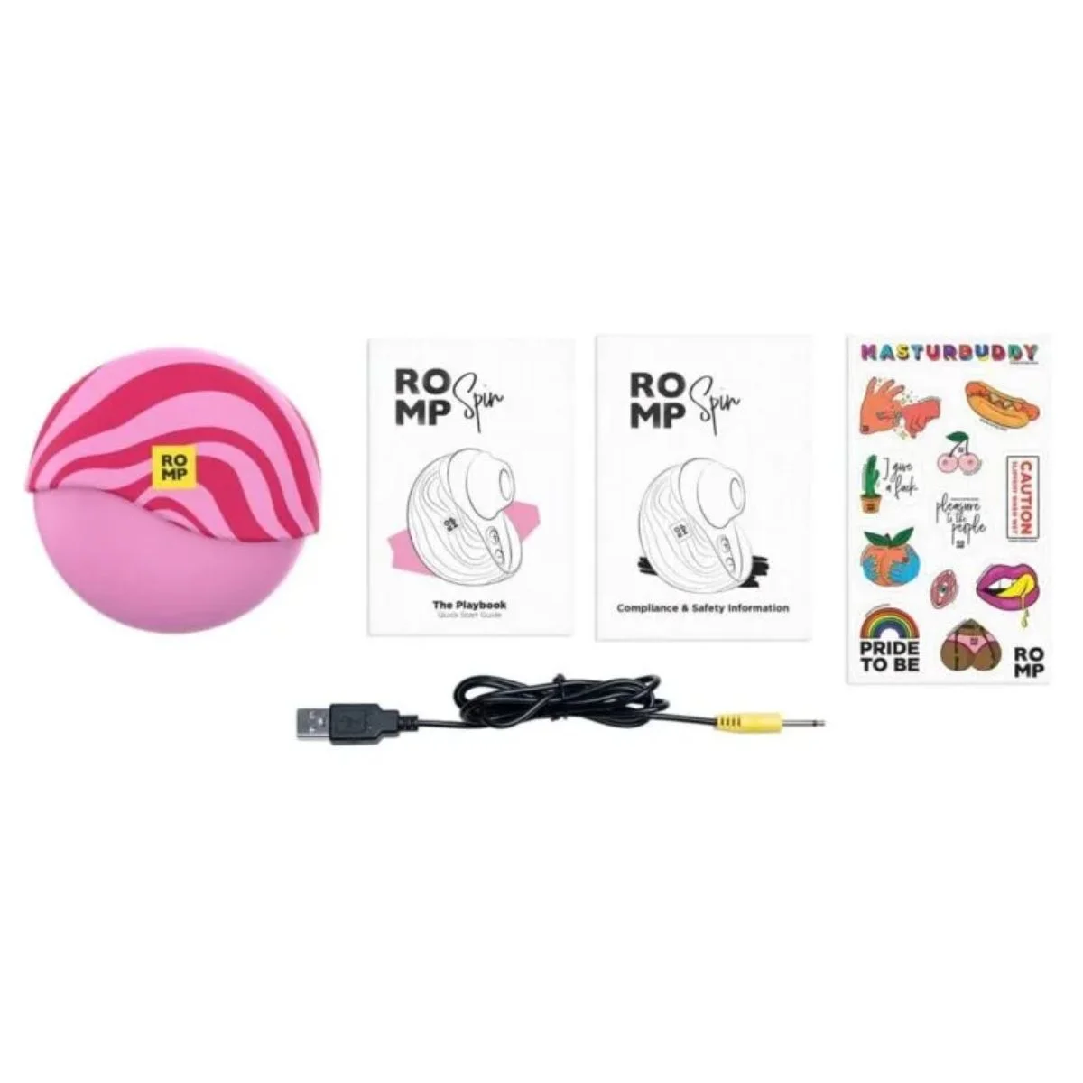 ROMP – Spin Luchtdruk Vibrator – Compact & Discreet Genot