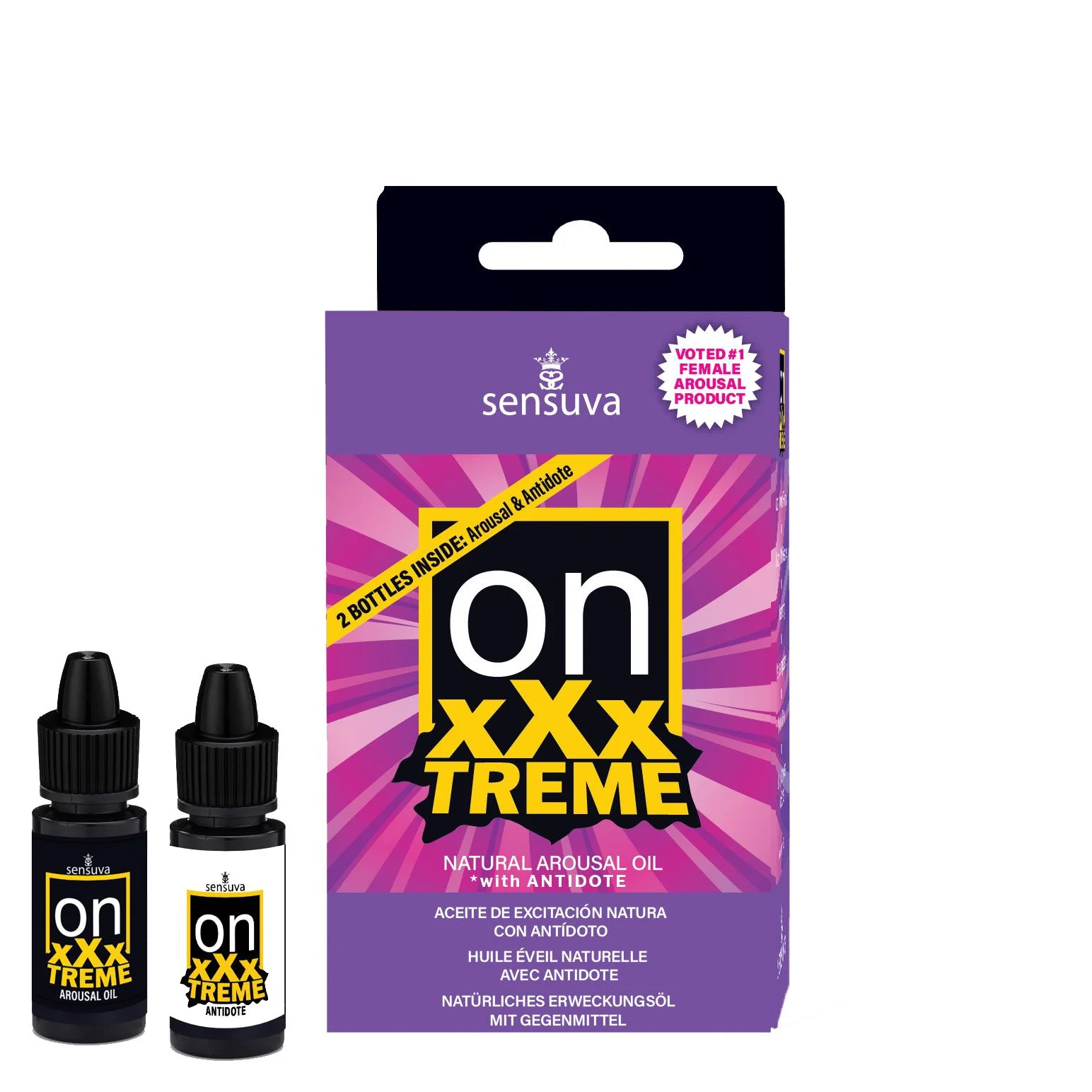 SENSUVA – On xXxTreme Arousal Oil – Medium 5 ml