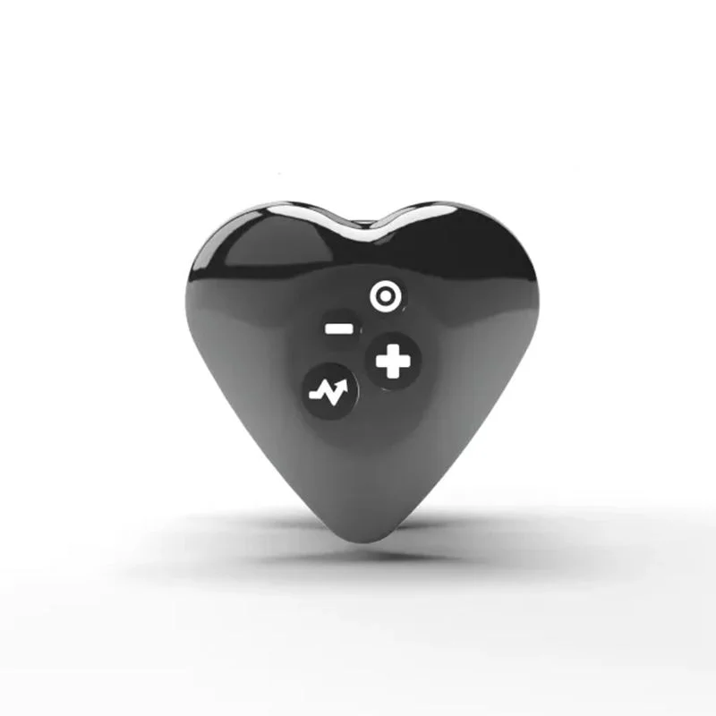 Mystim - Hearts Desire eStim Lay-On Vibrator Zwart