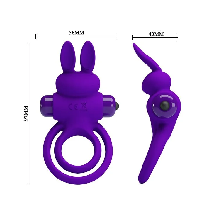 Vibrerende Bunny Cockring