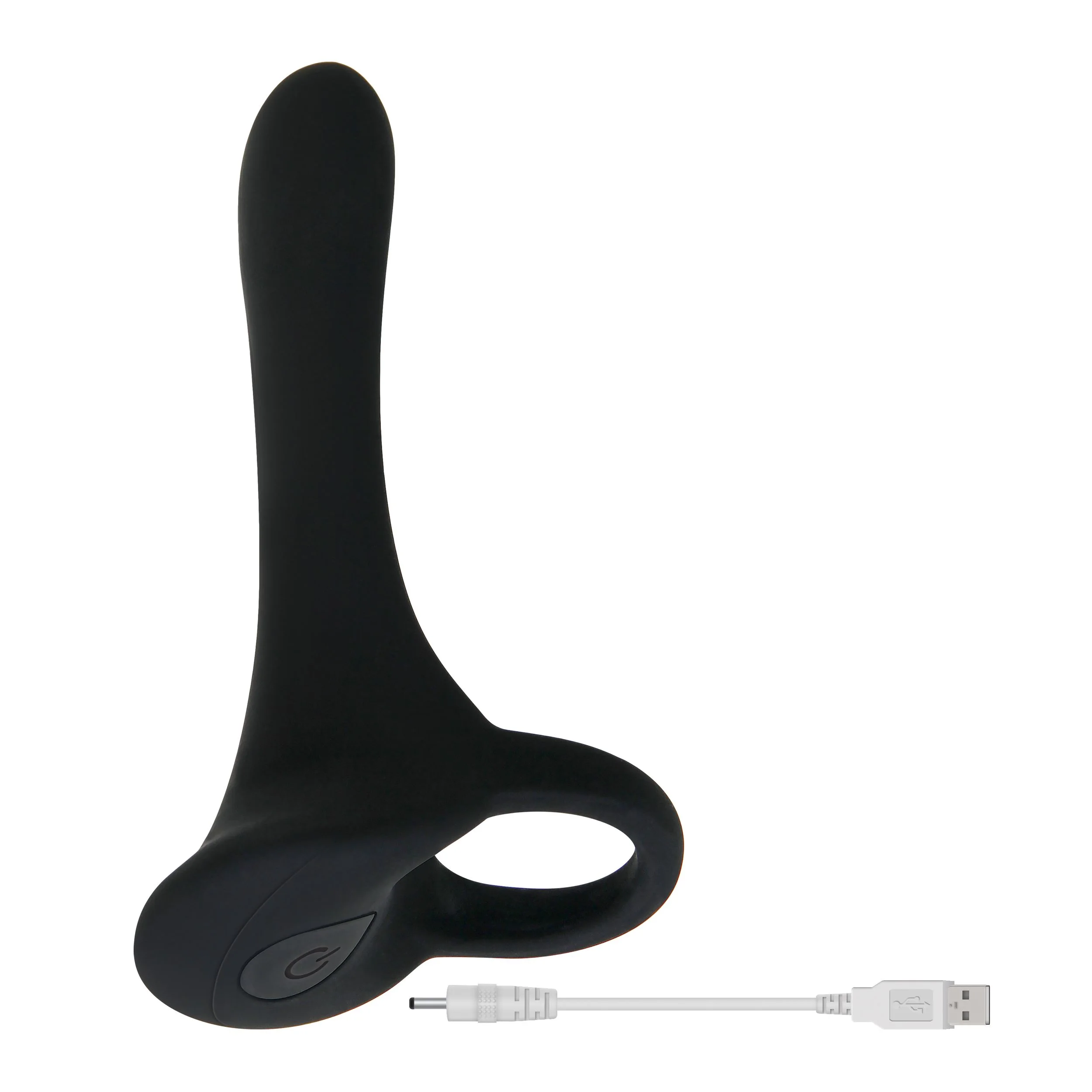 Evolved - Cock Armor Vibrerende Cockring - Zwart