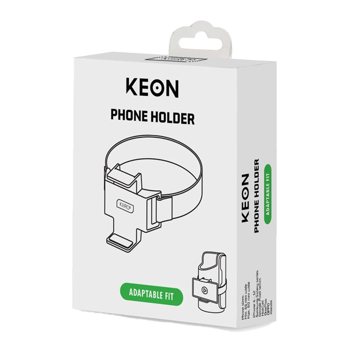 Kiiroo - Keon Accessoire Telefoonhouder - Zwart