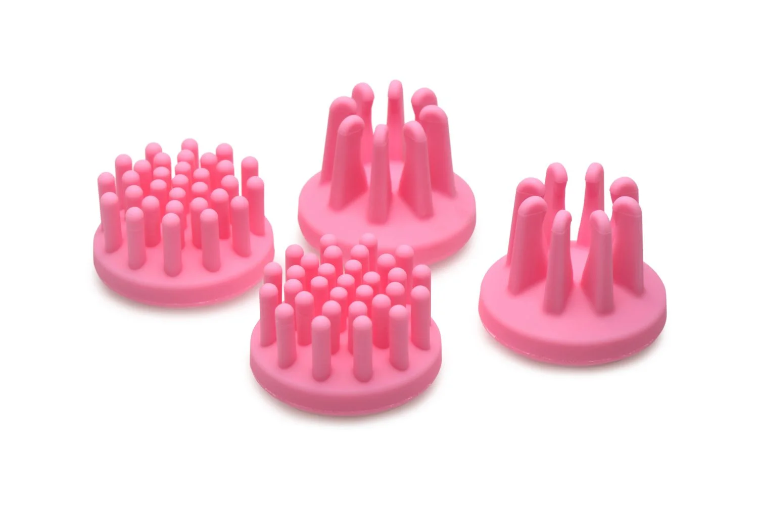 SIZE MATTERS - Roterende Tepelzuigers - 4 Opzetstukken