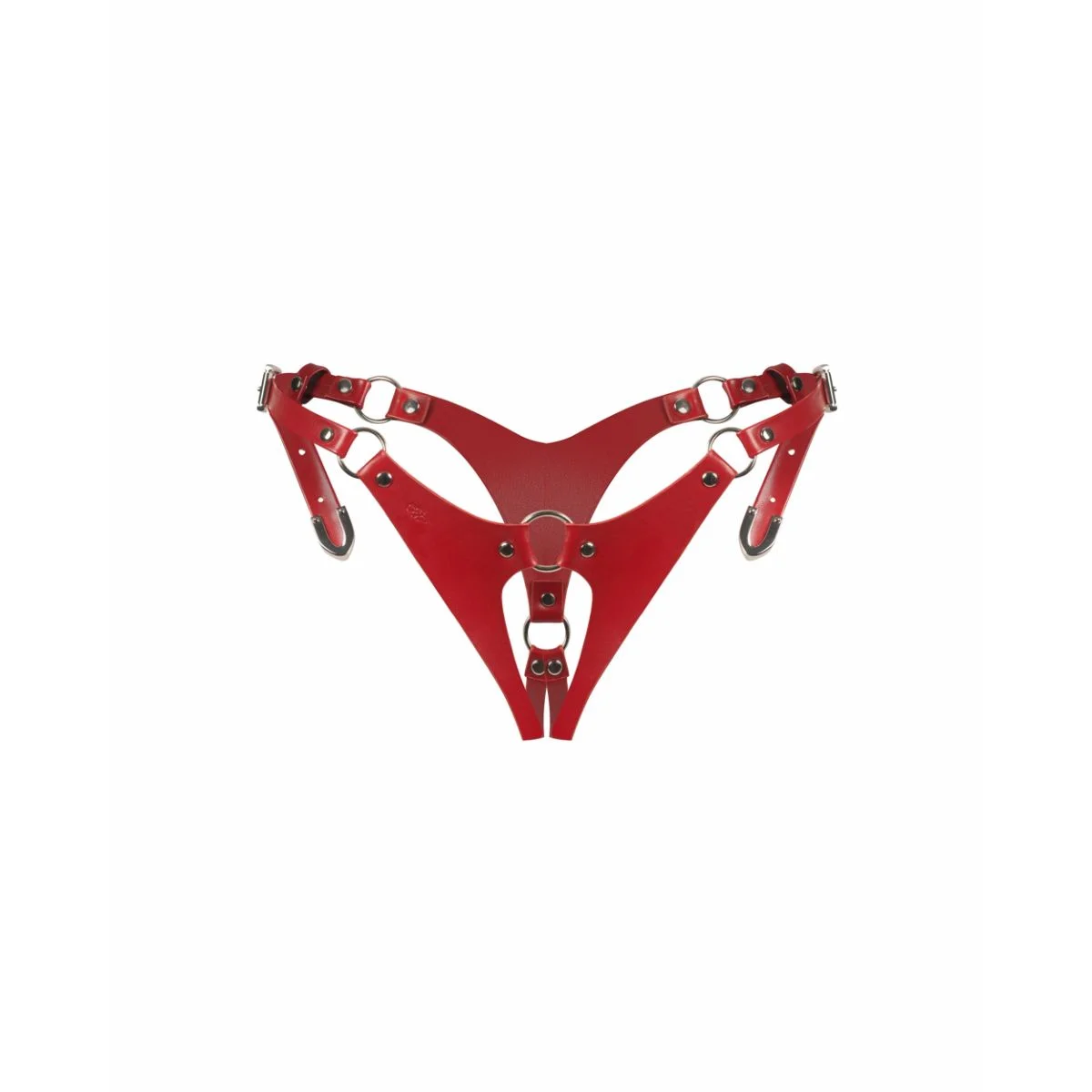 Obsessive - Inferro Open Kruis String - Rood