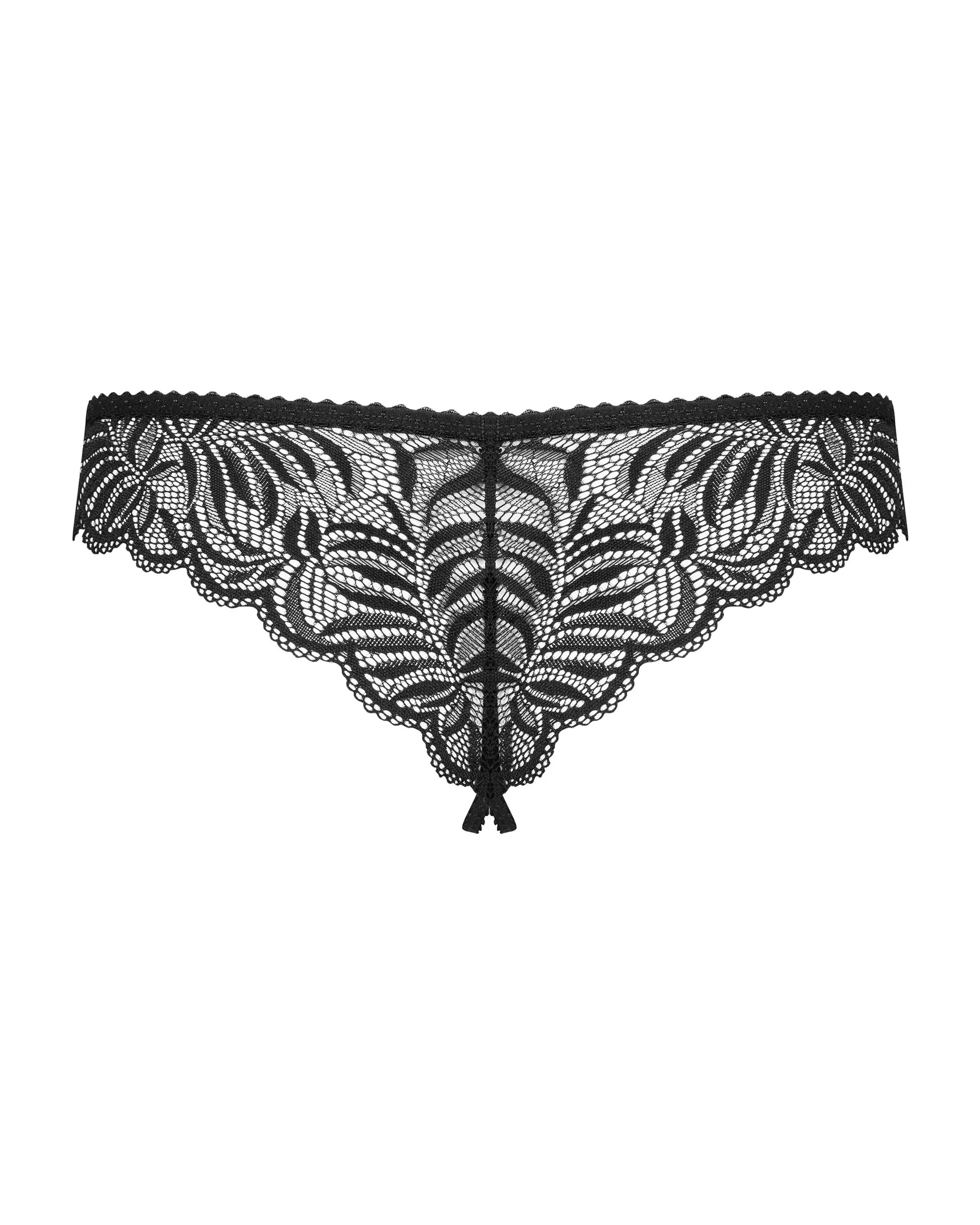 Obsessive - Contica Kruisloze Slip - Zwart