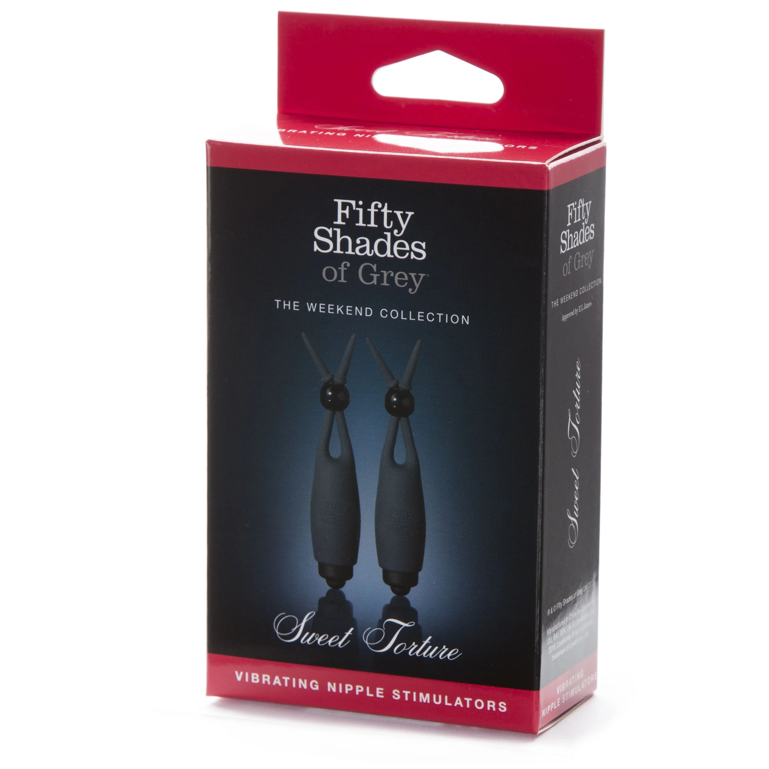 Fifty Shades of Grey – SWEET TORTURE Tepelstimulatoren – Zwart