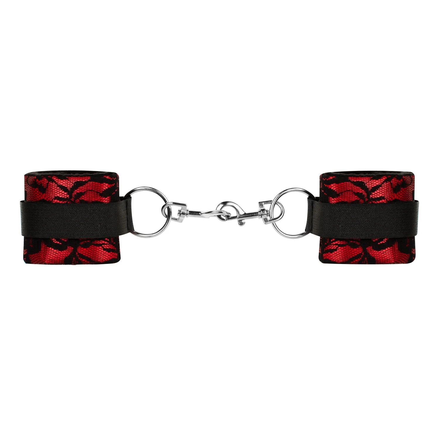 Bedroom Fantasies - Lace & Leather Look - 8-delige Bondage Set - Rood