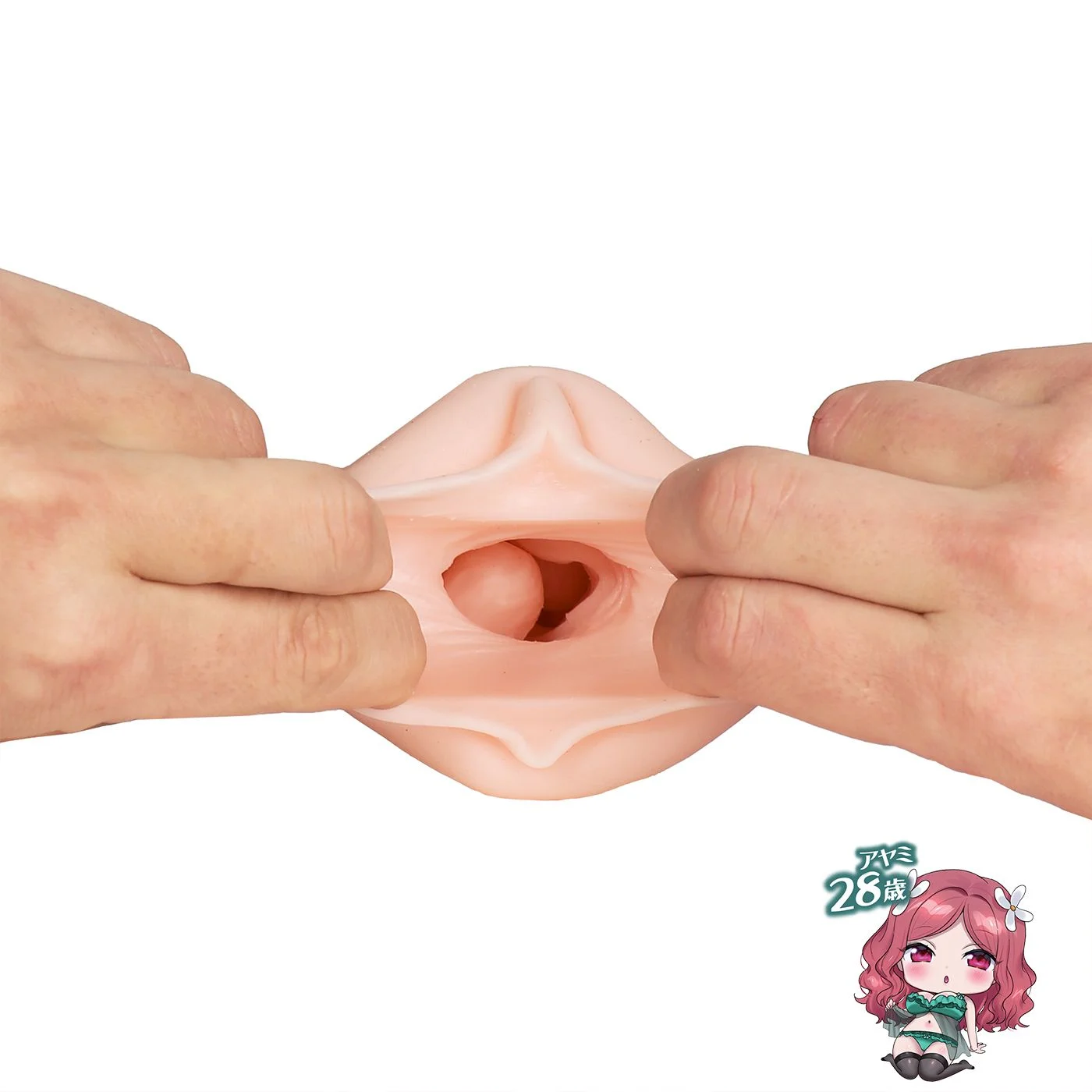 Seiraku Toys – The Three Ages Masturbator – Peach