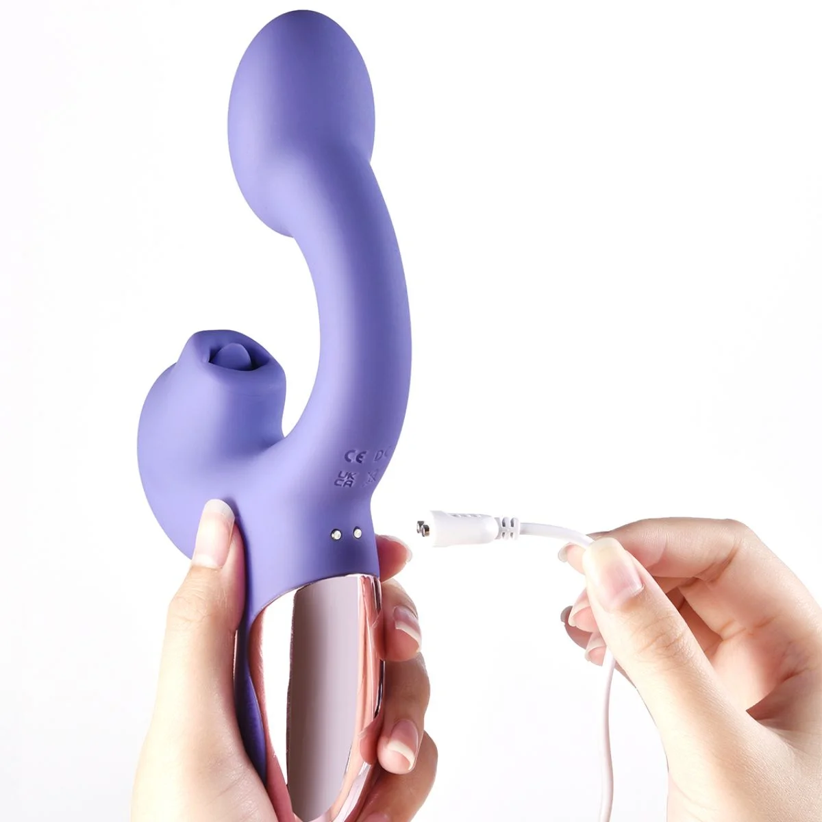 Magic Motion – Magic Ponder Vibrator met Lick & G-Spot Functie – Paars