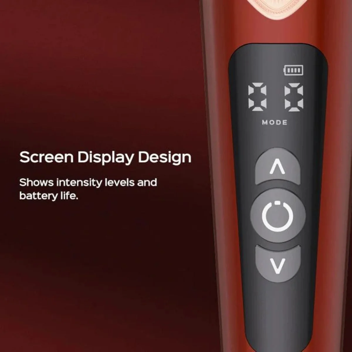 HoneyPlayBox – Stormi Heating Wand Vibrator – Rood