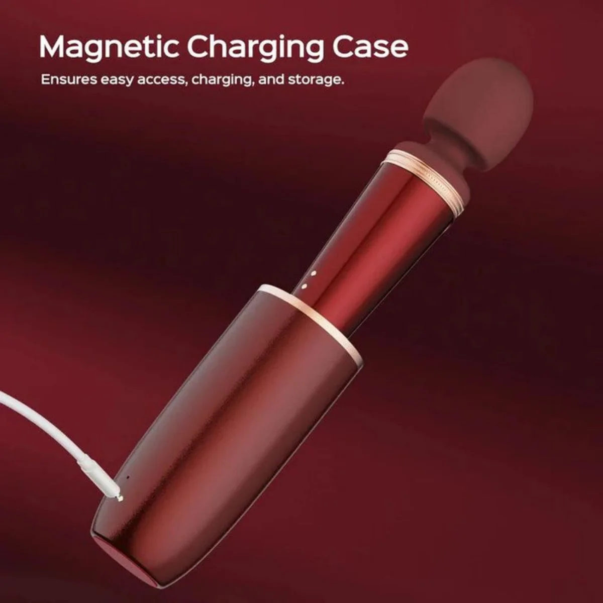 HoneyPlayBox – Stormi Heating Wand Vibrator – Rood