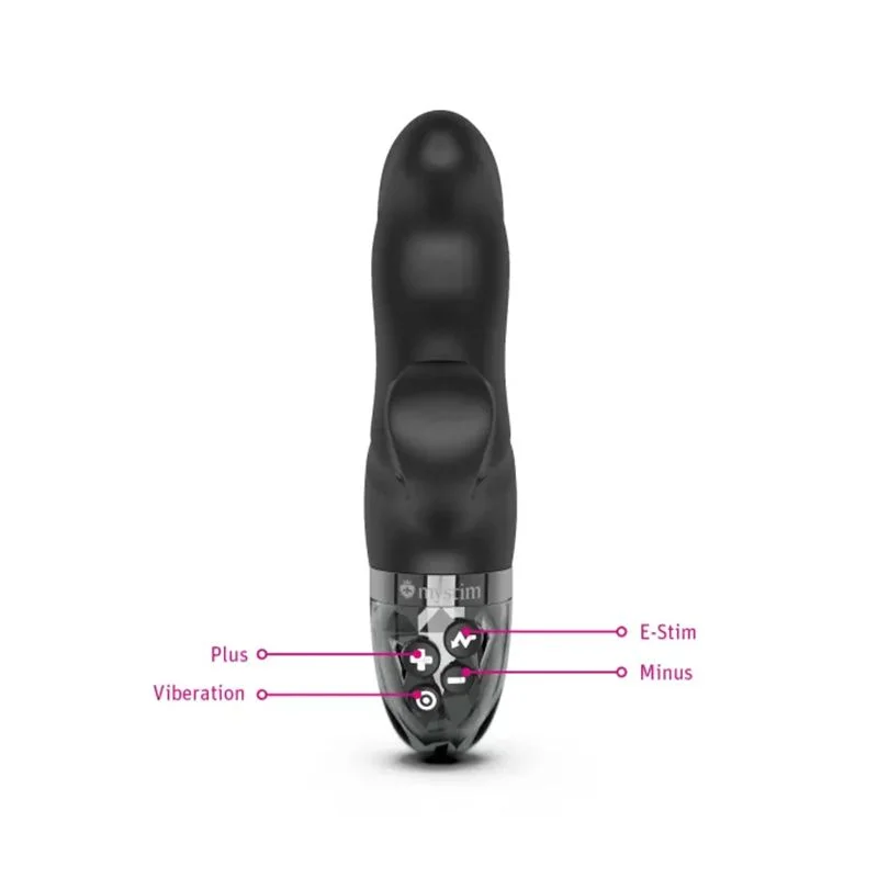 Mystim - Hop Hop Bob eStim Vibrator Zwart