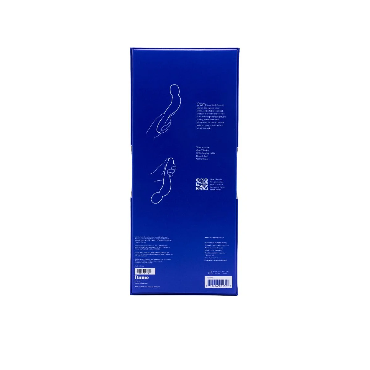 Dame - Com Wand Vibrator Periwinkle