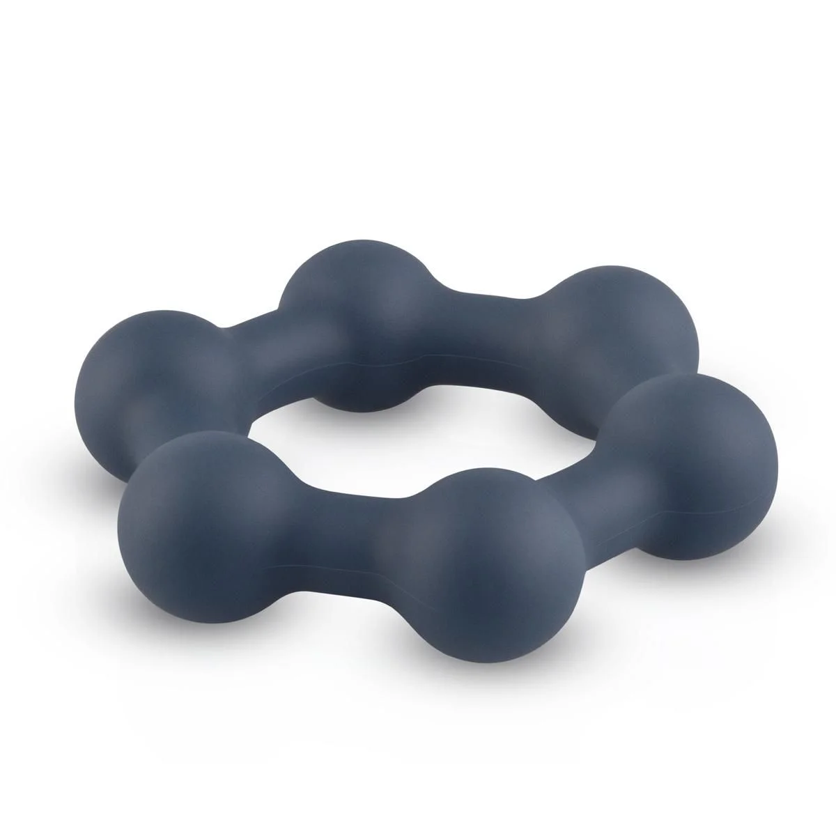 Boners Hexagon Cockring Met Stalen Kogels