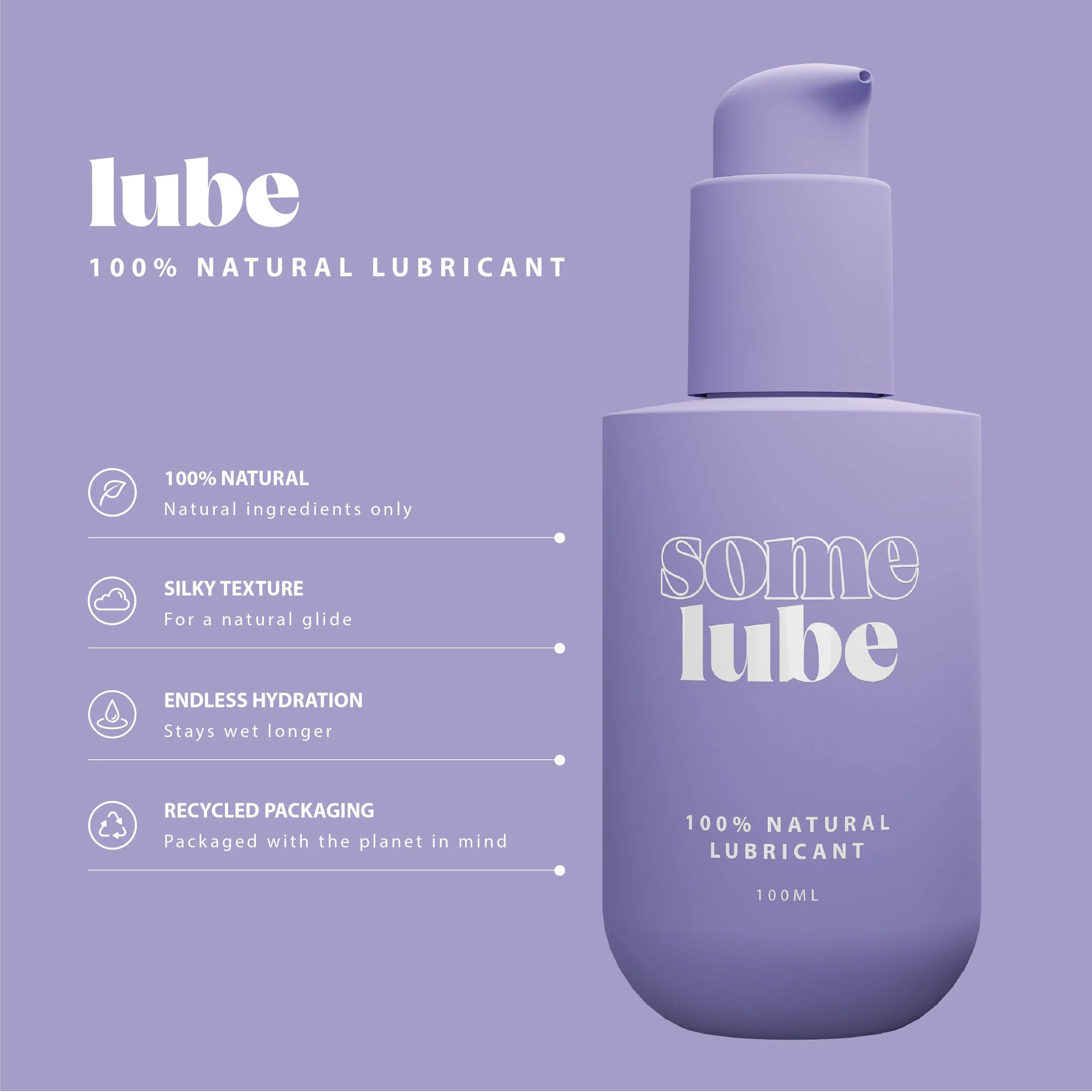 SOME LUBE - Natural Glijmiddel - 100 ml