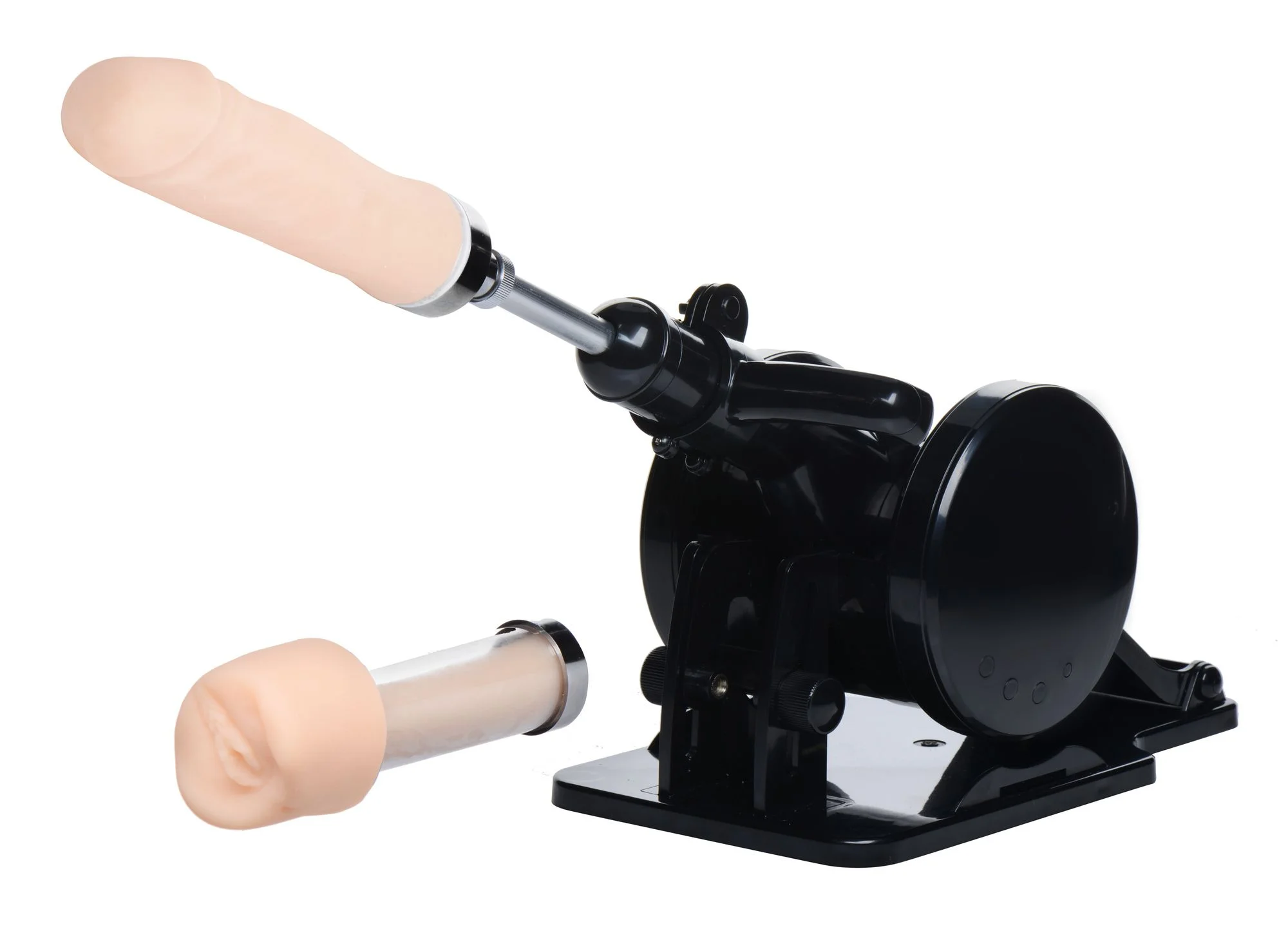 XR Brands - Robo Fuk Verstelbare Sex Machine - Zwart