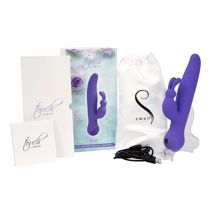 Swan - Duo Rabbit Vibrator Paars