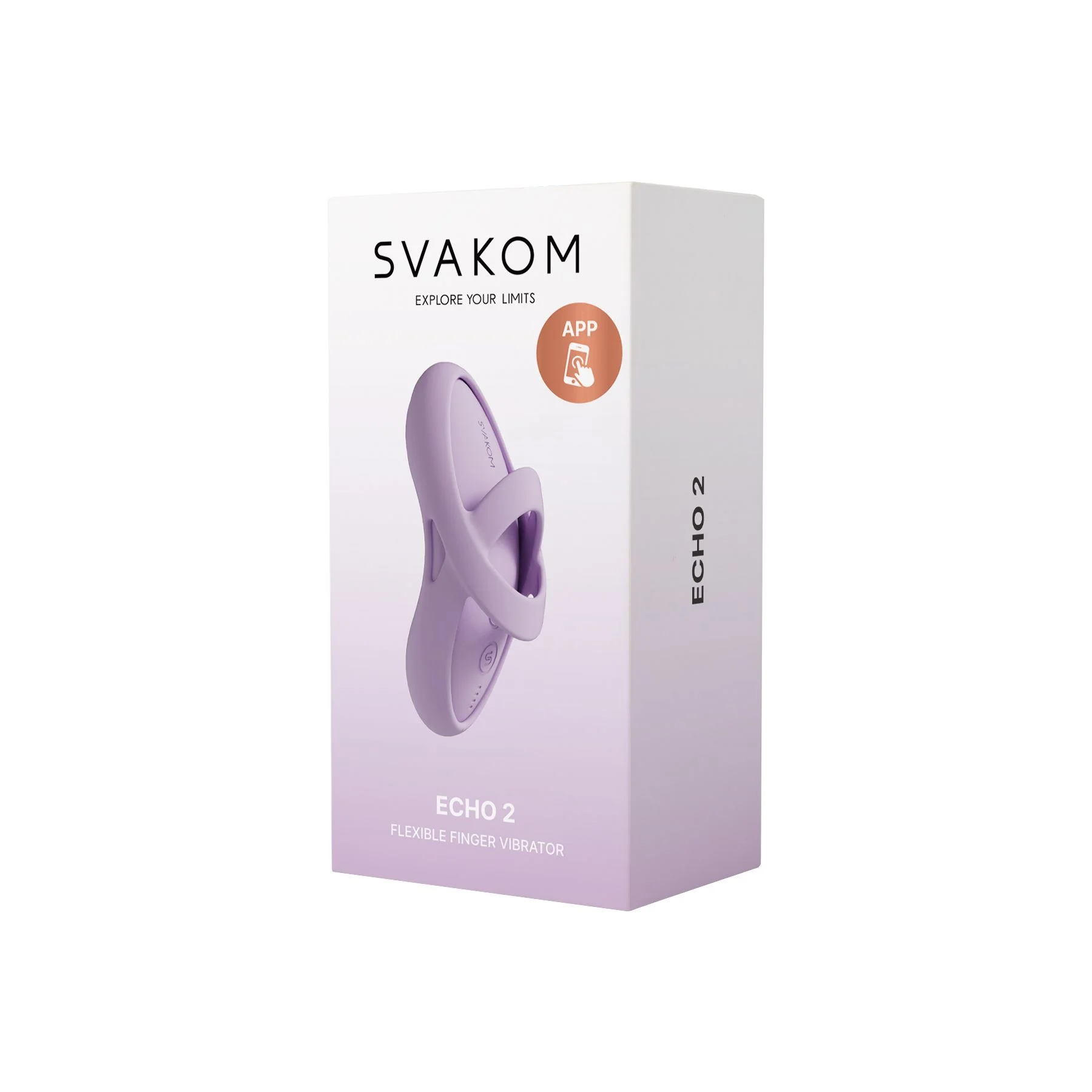 SVAKOM- Echo 2 Vingervibrator - Pink Lilac