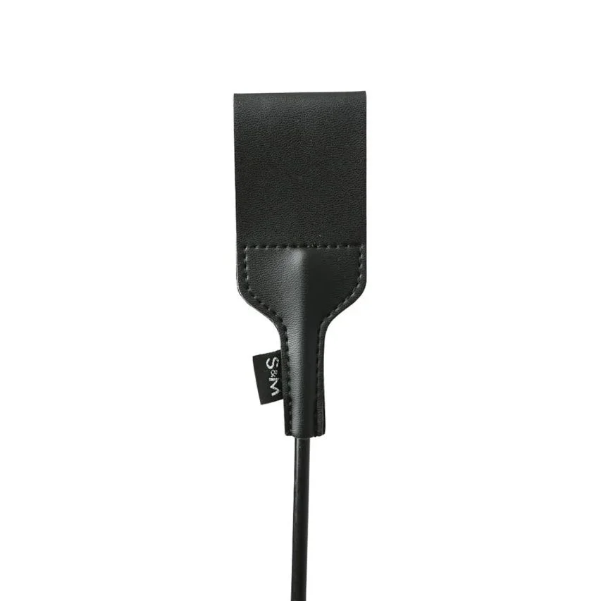 SPORTSHEETS – SEX & MISCHIEF Riding Crop – Zwart 31 cm
