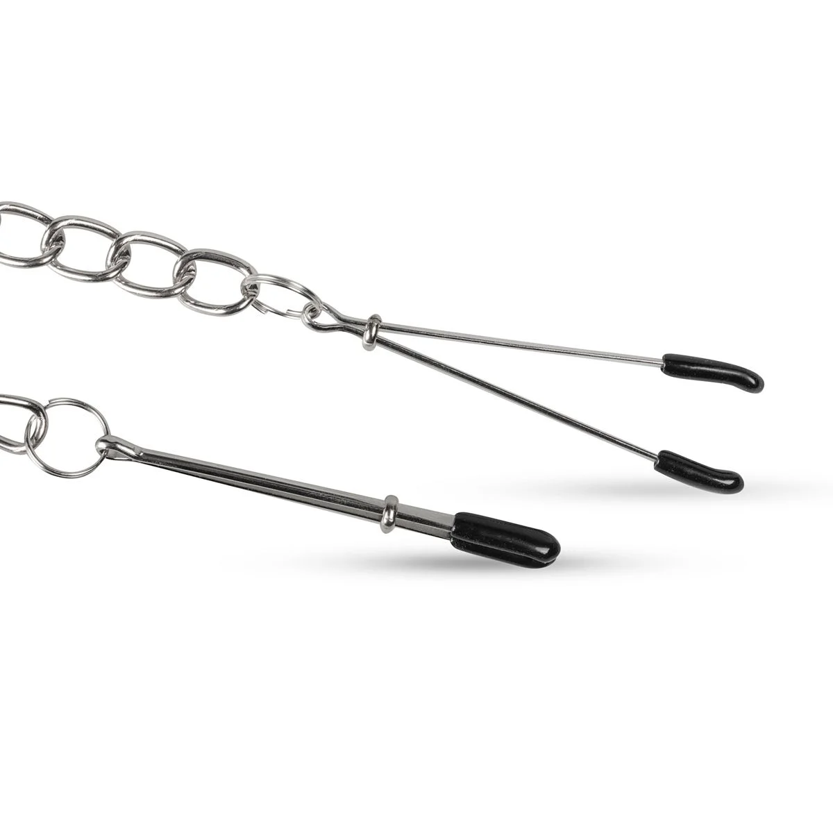 Fetish - Pincet Tepelklemmen Met Ketting